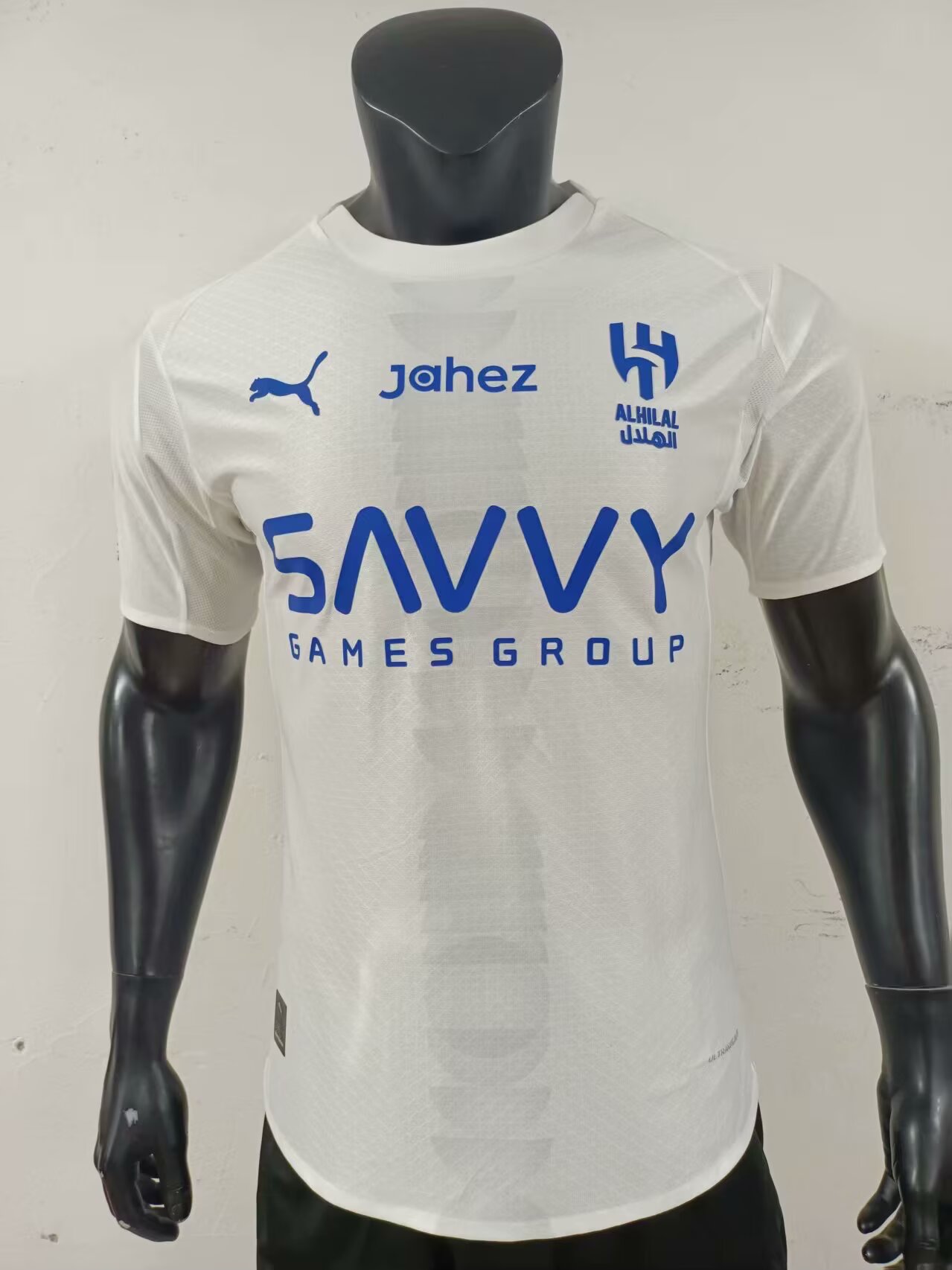 2025/2026 Player Version Al-Hilal Saudi Away white Football Shirt 1:1 Thai Quality