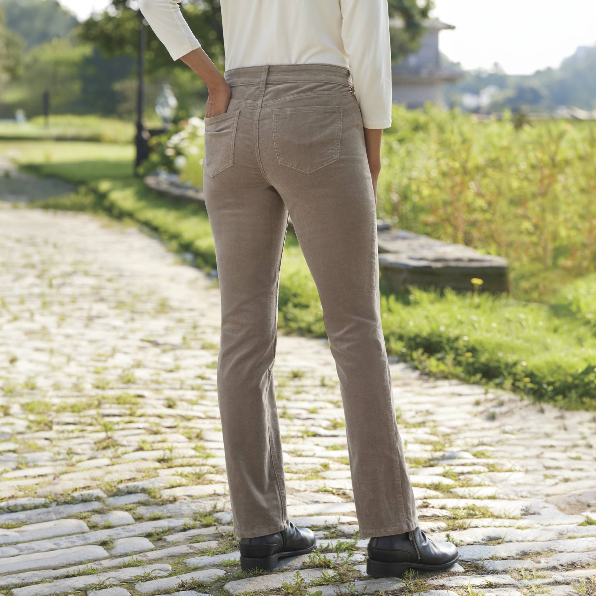 NYDJ Straight Leg Corduroy Jeans - Northstyle Catalog