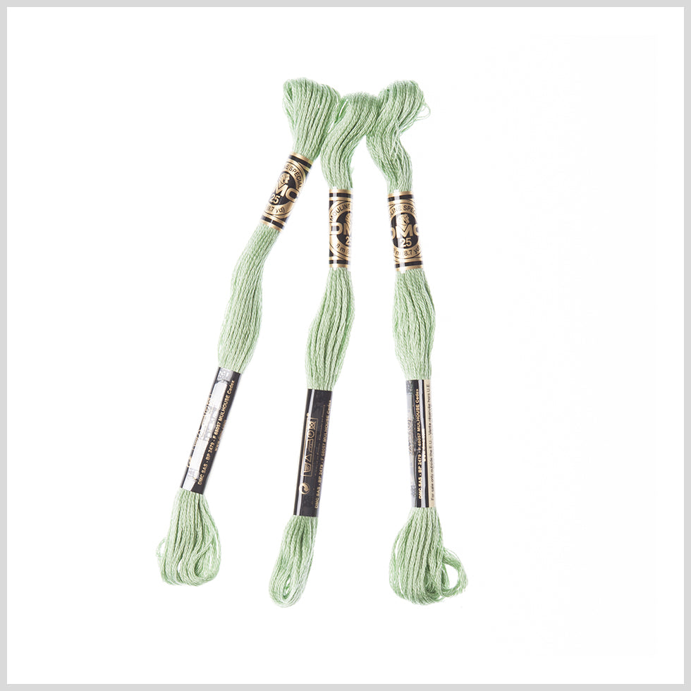 3-Pack DMC Size 6 Embroidery Floss #368 Light Pistachio Green - Joann Fabrics