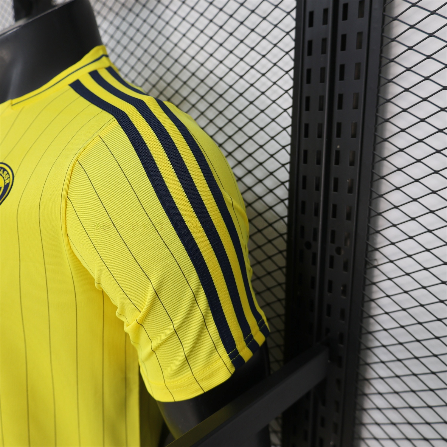 Al Nassr Riyadh Victory 25-26 Terrace Icon Retro Casual Style Yellow Jersey - Player Version - UnitedFutballJersey