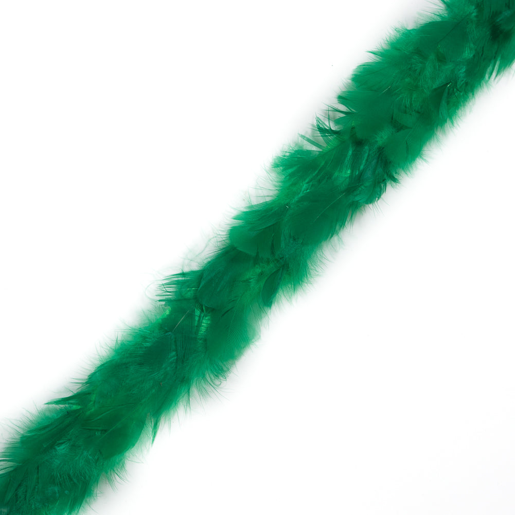 Green Hen Feather Trimming - 1