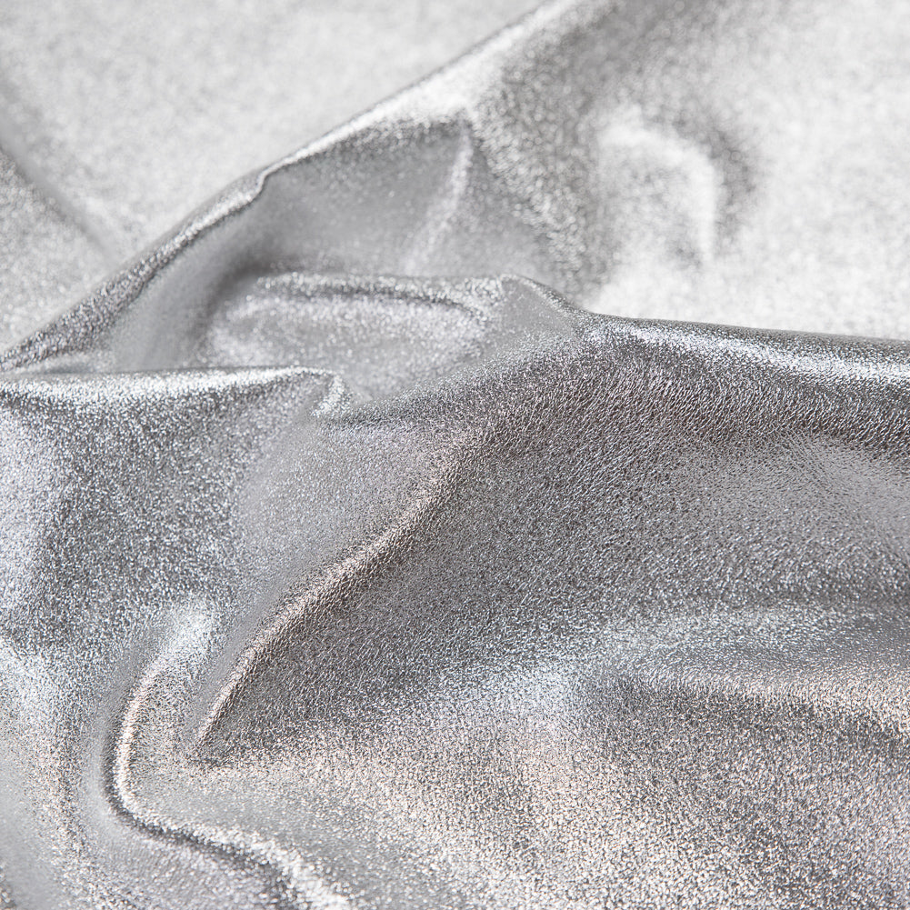 Medium Metallic Silver Foil Lamb Leather - Joann Fabrics