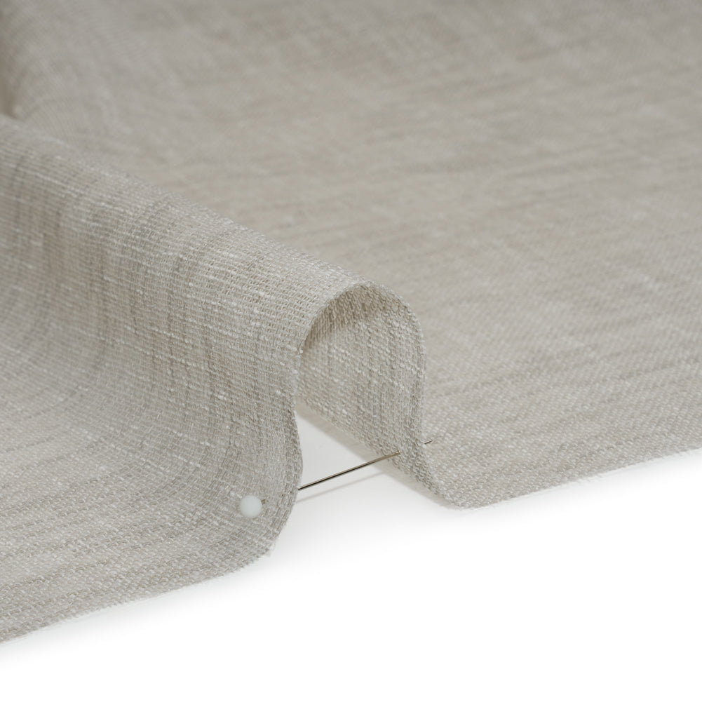 Linen Look Recycled Polyester Drapery Sheers Woven 118