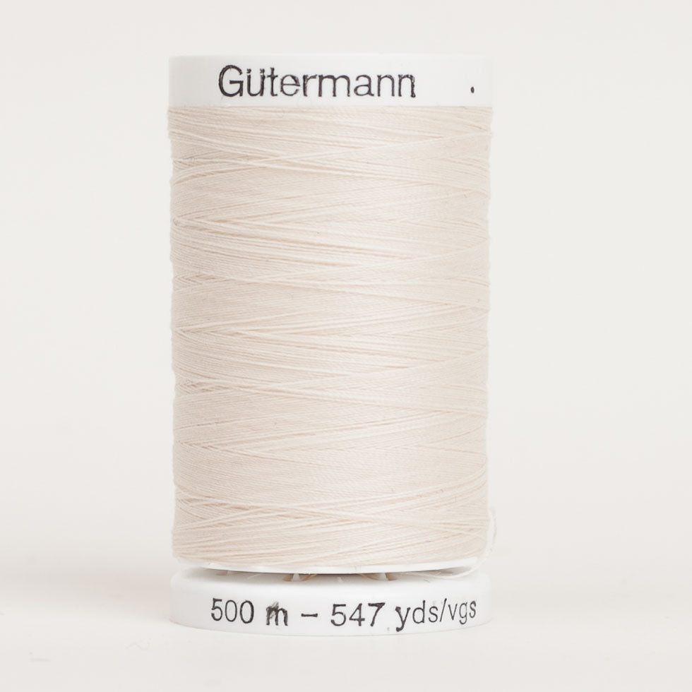 Gutermann Sew All Thread 500m - 22 Egg Shell - Joann Fabrics