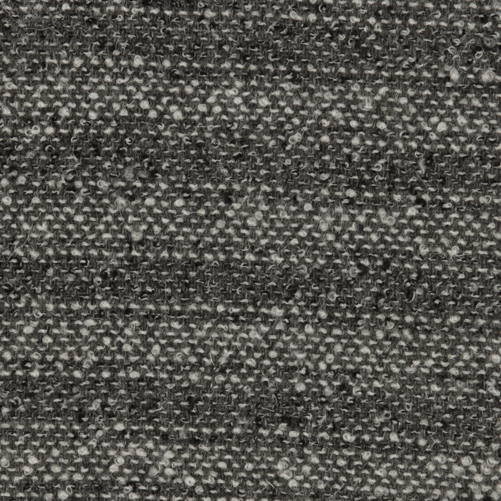 Italian Black Onyx and Gray Wool Boucle Coating - Joann Fabrics