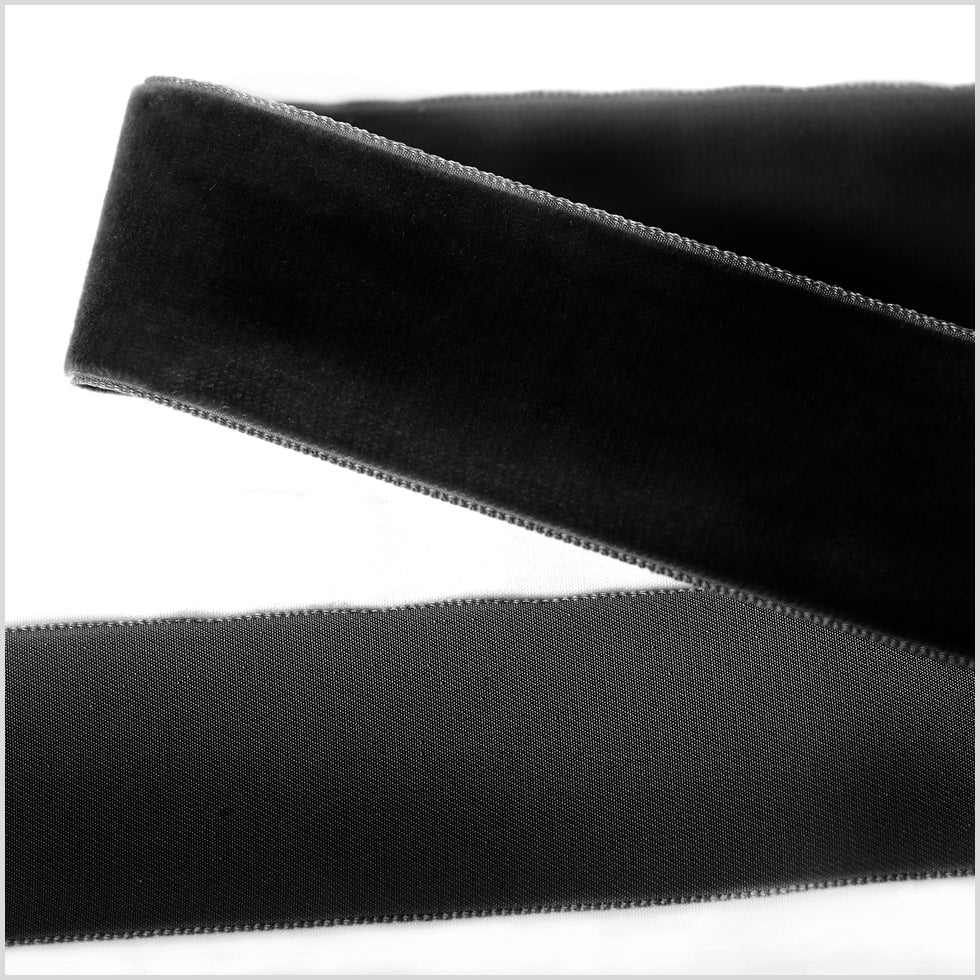 Single Faced Velvet Ribbon Made in Italy - 1.5