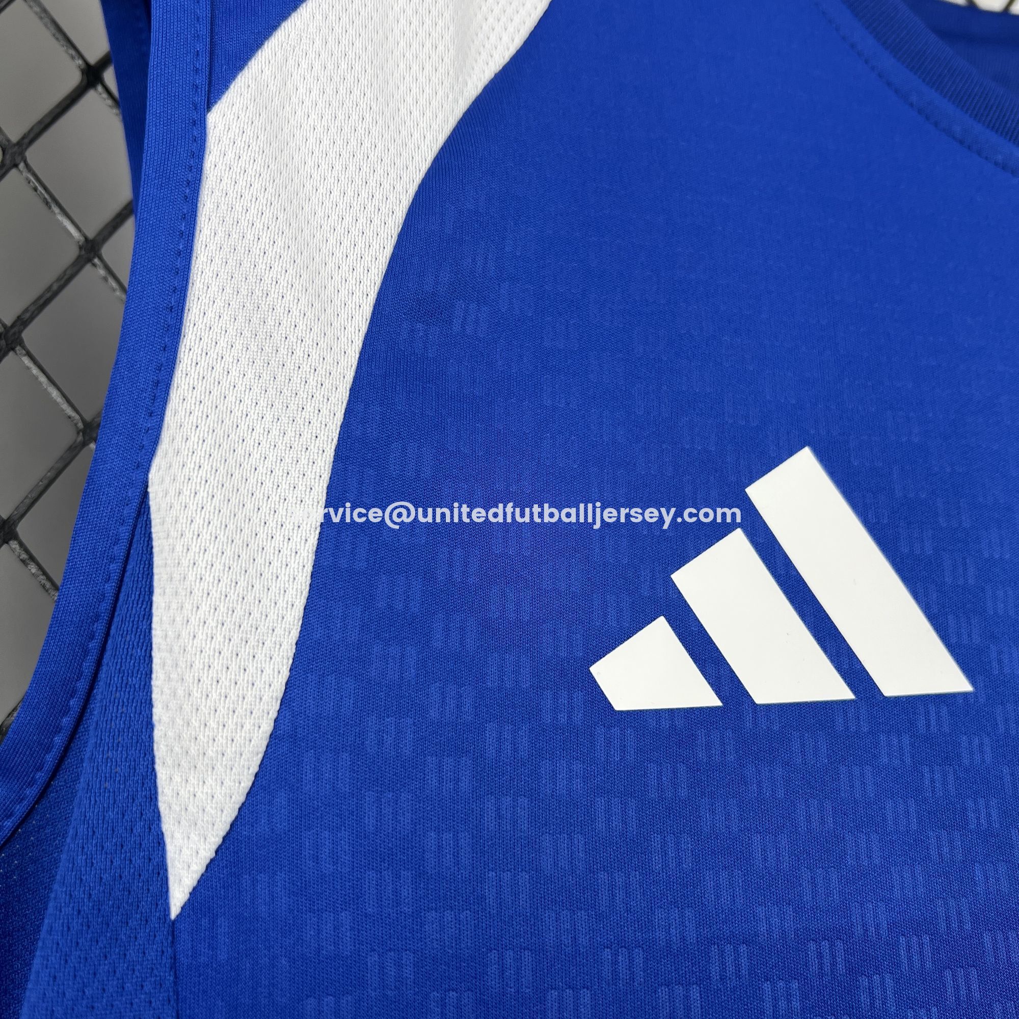 Cruzeiro 25-26 Pre-Match Ocean Blue Training Vest - Fans Version - UnitedFutballJersey