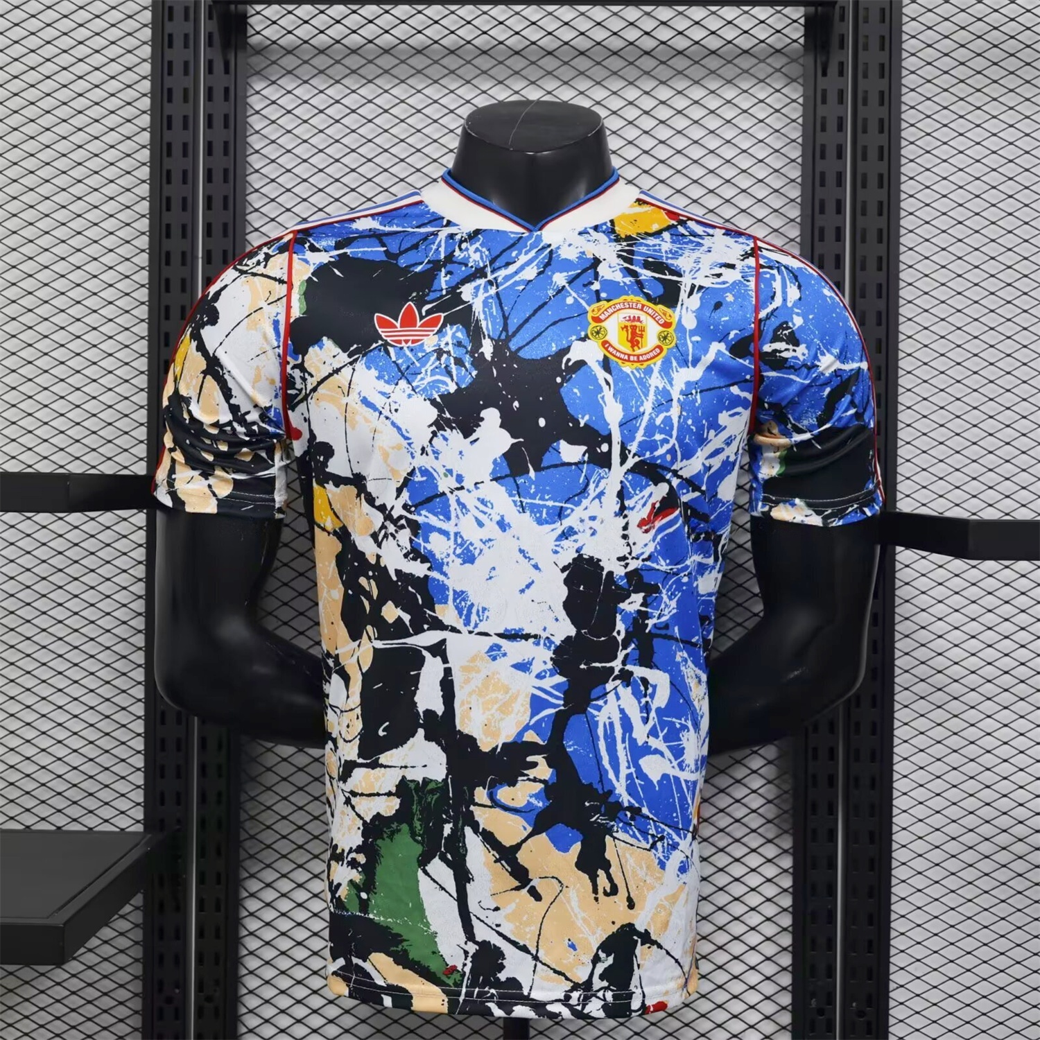 Manchester United 25-26 Stone Roses Special Jersey - Player Version - UnitedFutballJersey