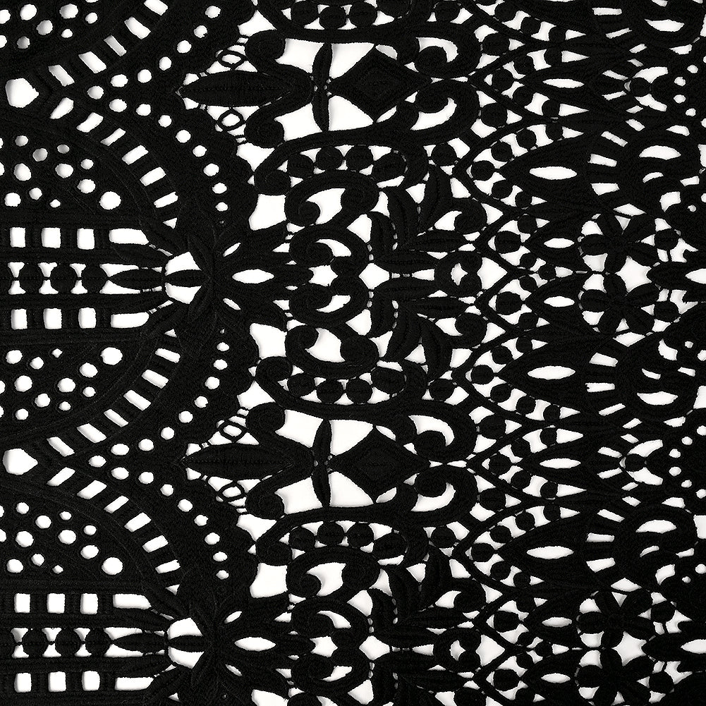 Black Novelty Guipure Lace - Joann Fabrics