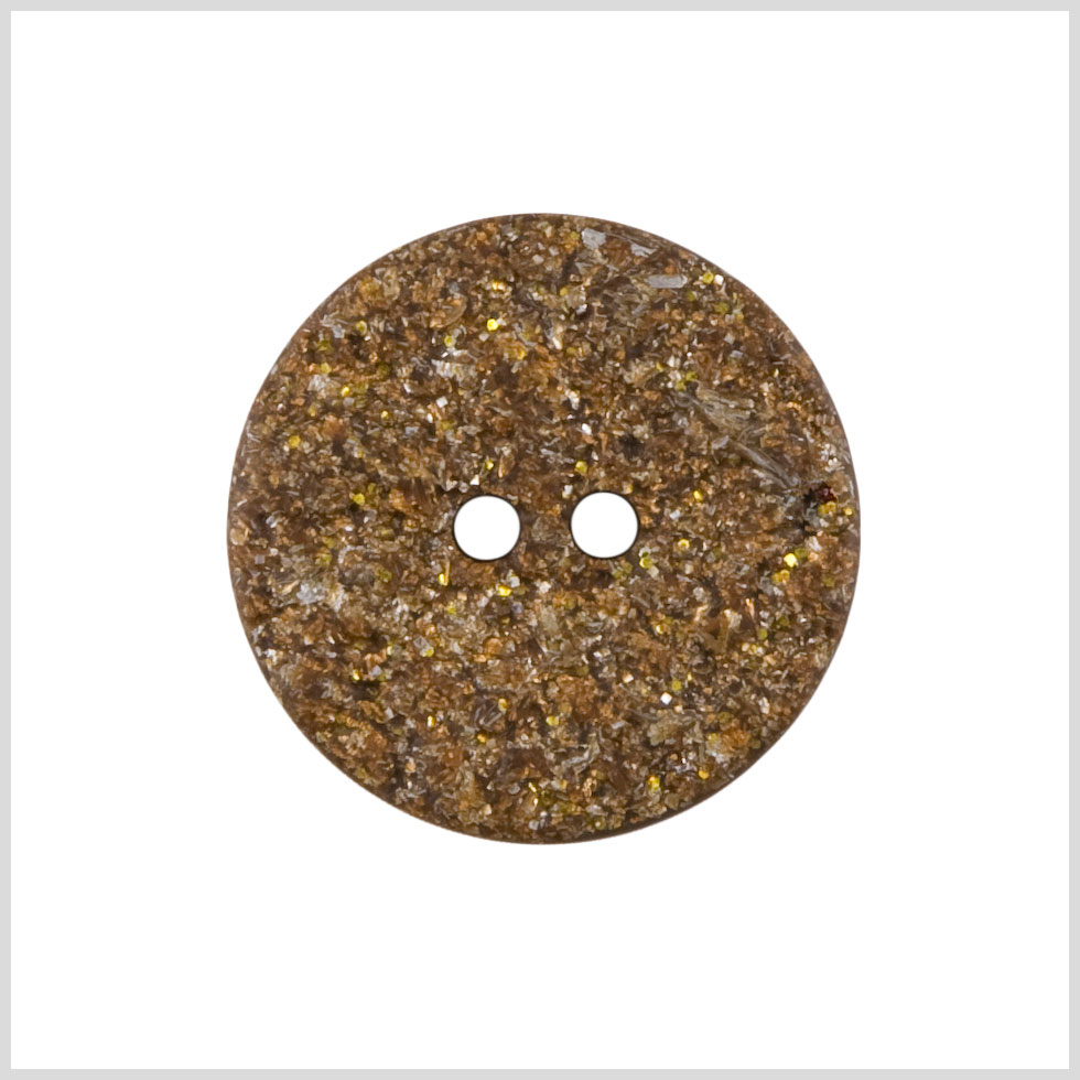 Gold Brown Textured Plastic Button - 44L/28mm - Joann Fabrics