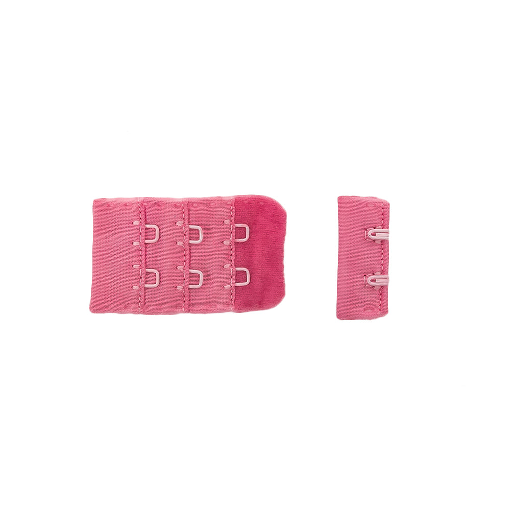 Medium Pink Bra Hook and Eye Back Closure - 2 x 3 - Joann Fabrics