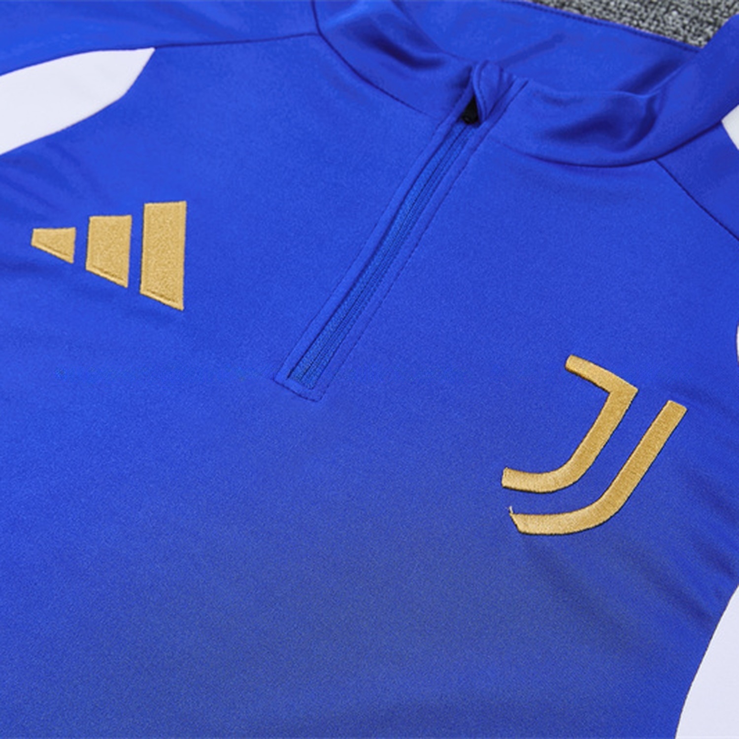 Juventus 26-27 Kids Long Sleeve Training Set - Royal Blue Top & Royal Blue Pants - UnitedFutballJersey
