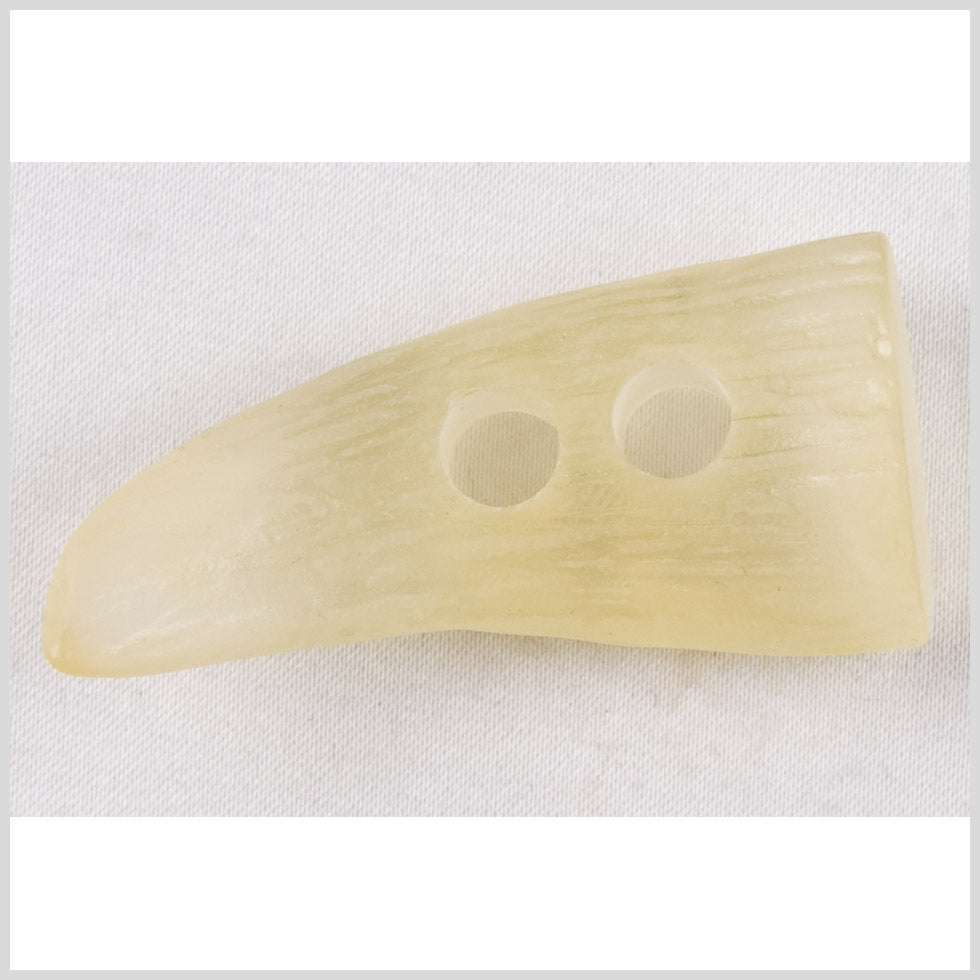 Translucent Pale Yellow Antler Shaped Plastic Toggle - 80L/50.8mm - Joann Fabrics