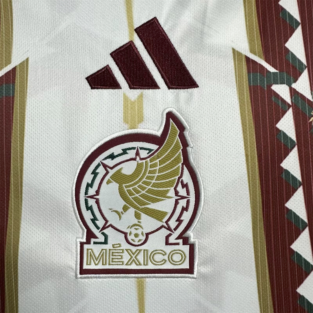 Mexico 2026 Thorn Pattern White Special Jersey - Fans Version - UnitedFutballJersey