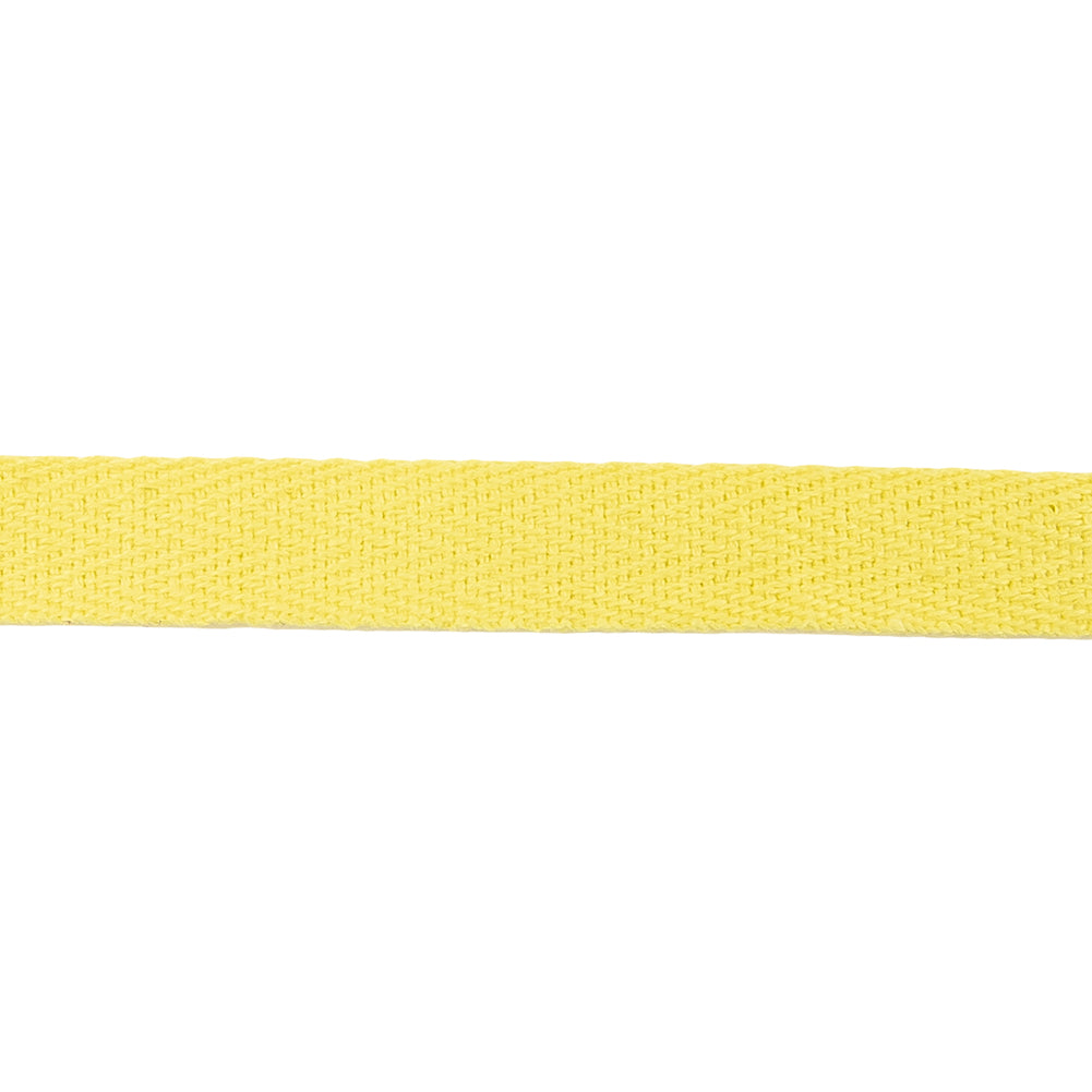 Lemon Verbena Cotton Twill Tape - 0.5