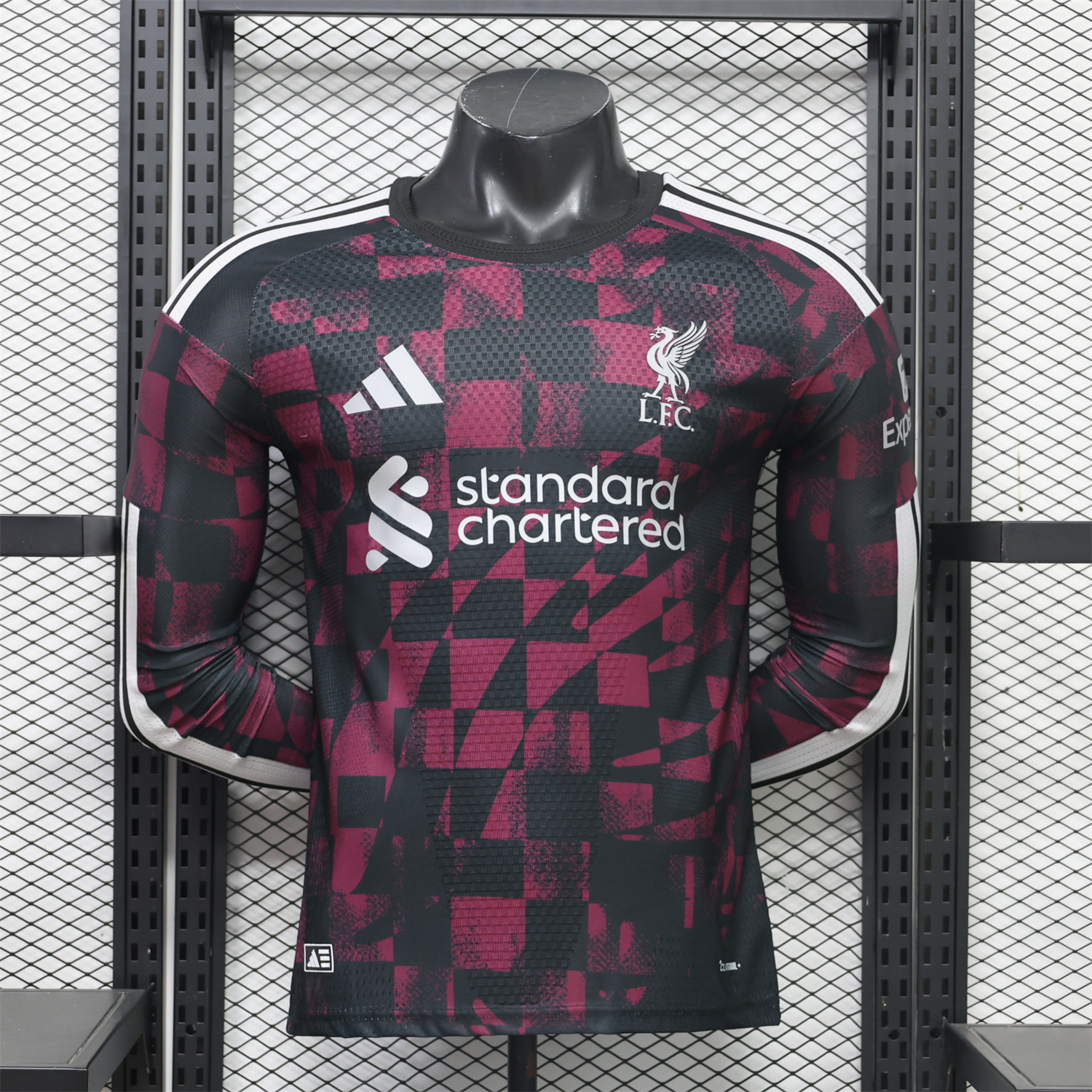 Liver.pool 26-27 Third Long Sleeves Jersey - Player Version - UnitedFutballJersey