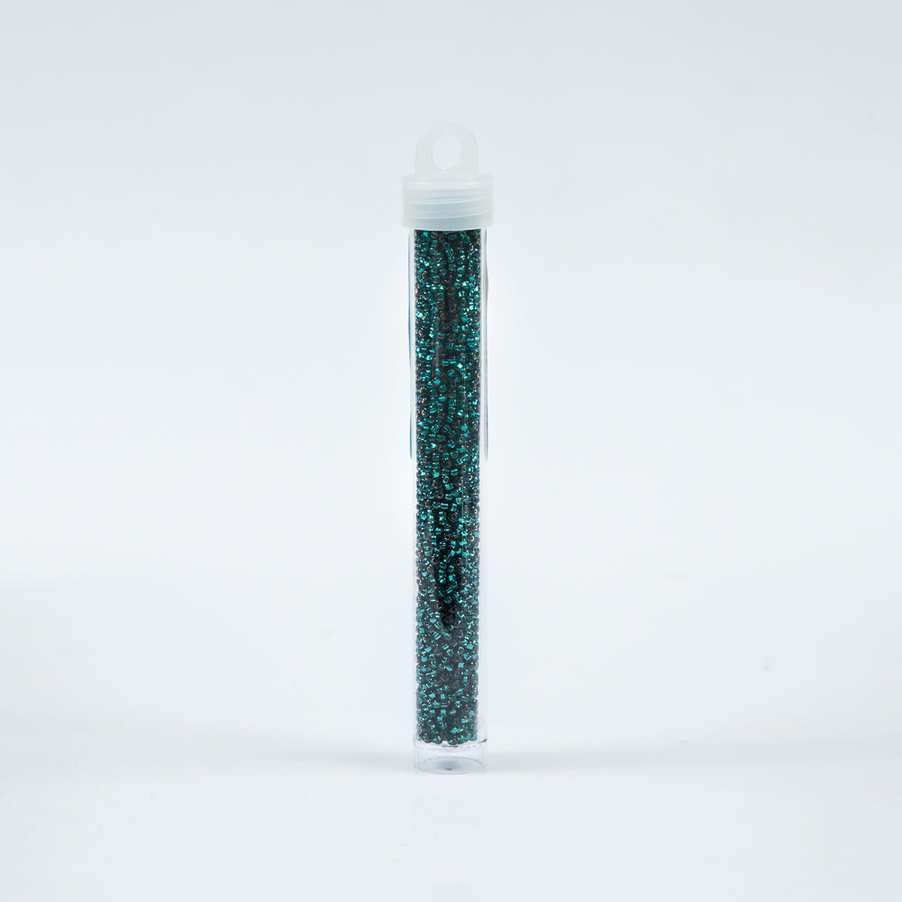 Teal Green Clear Czech Seed Beads - Size 10 - Joann Fabrics