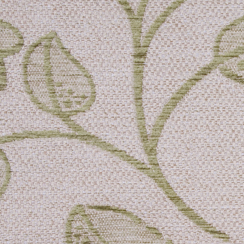 Beige/Olive Floral Chenille - Joann Fabrics