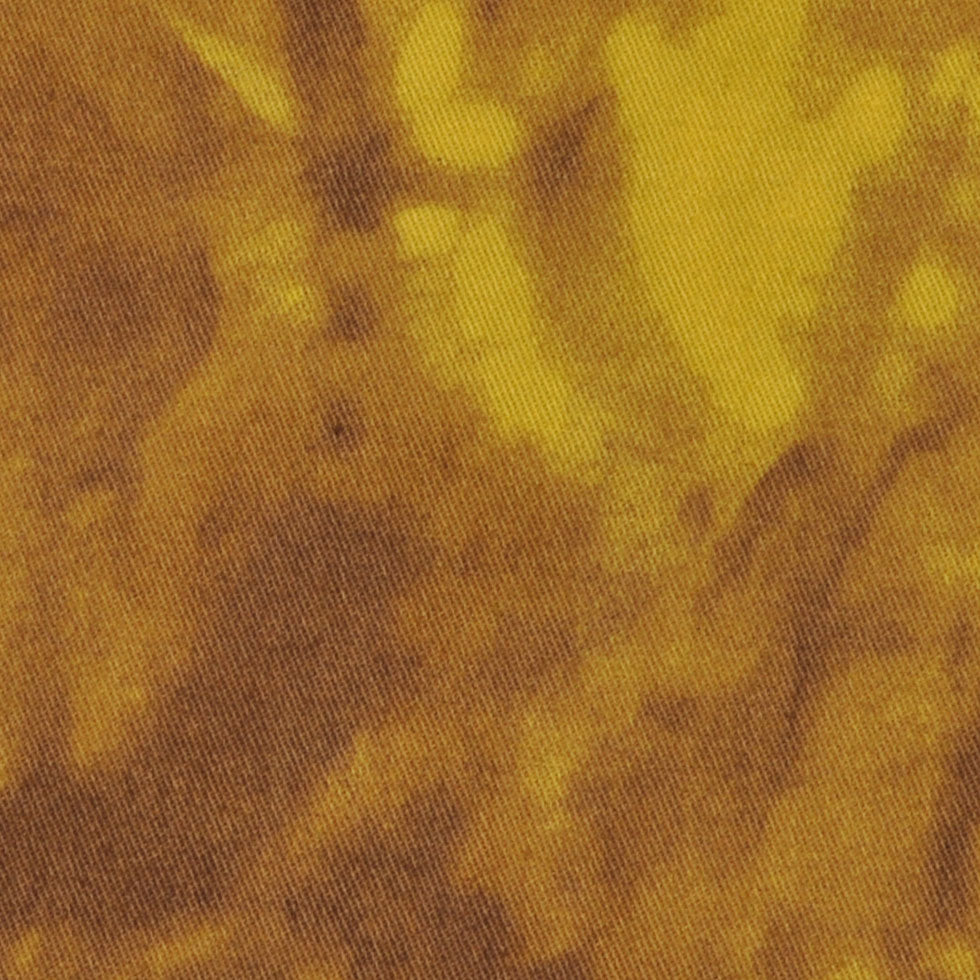 Amber Green and Golden Olive Tie Dye Cotton-Lycra Twill - Joann Fabrics