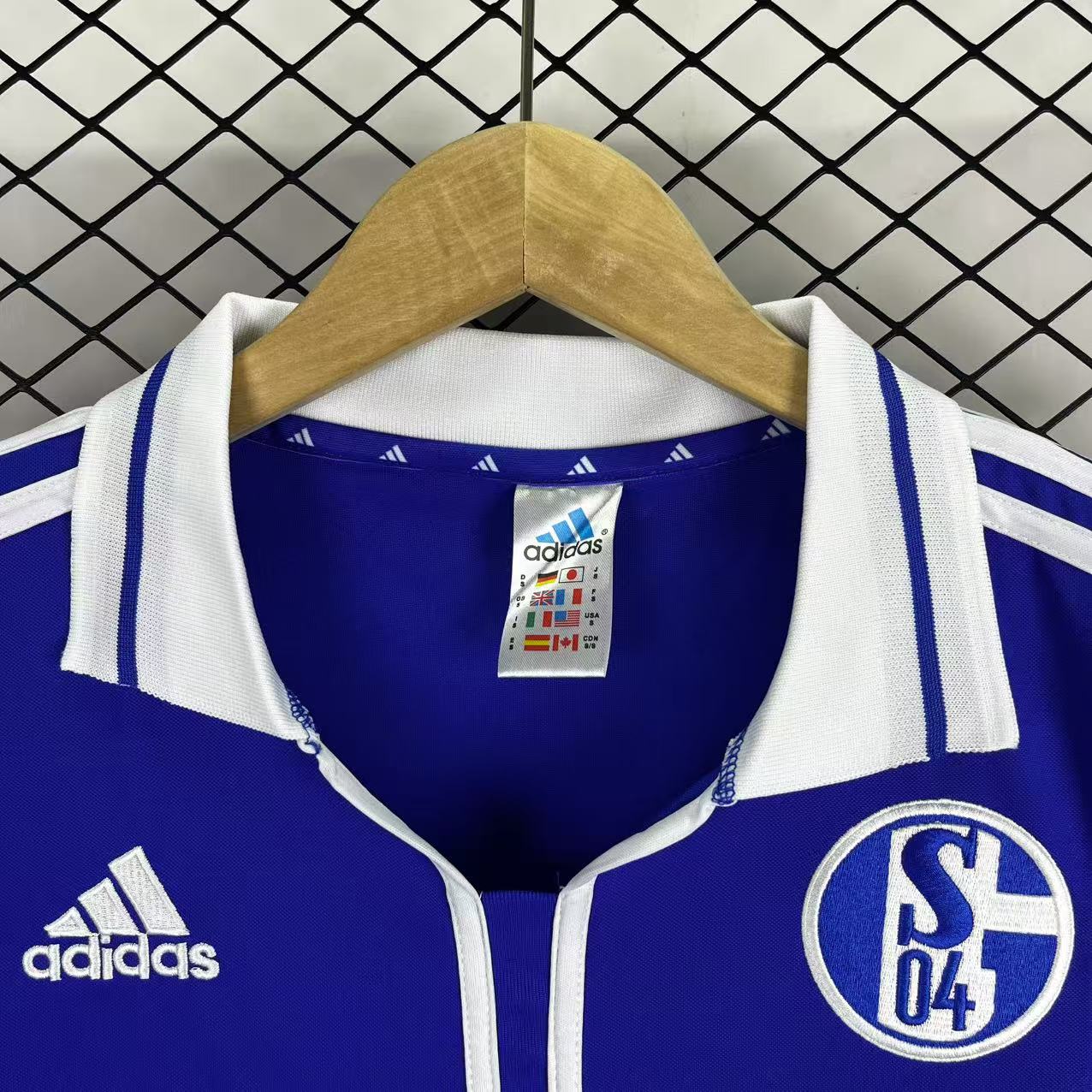 2000/2002 Retro Schalke 04 Home Football Jersey 1:1 Thai Quality