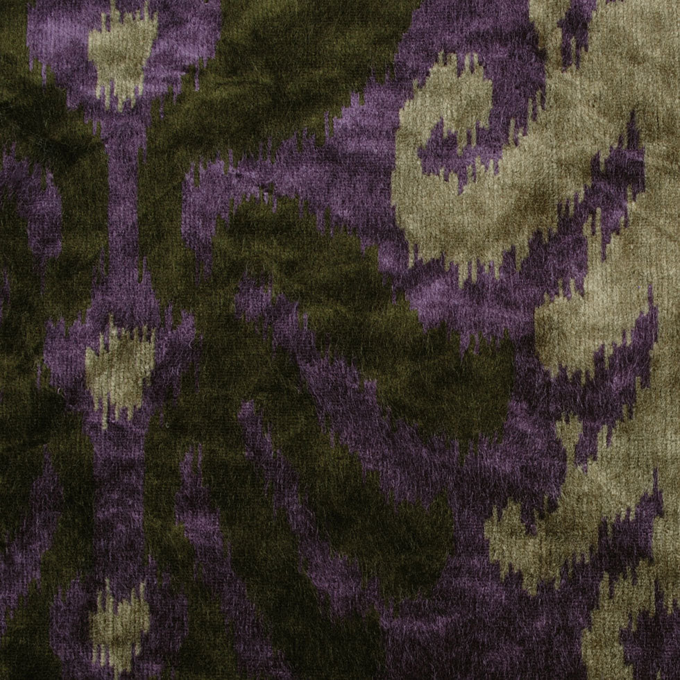 Purple Ikat Velvet - Joann Fabrics