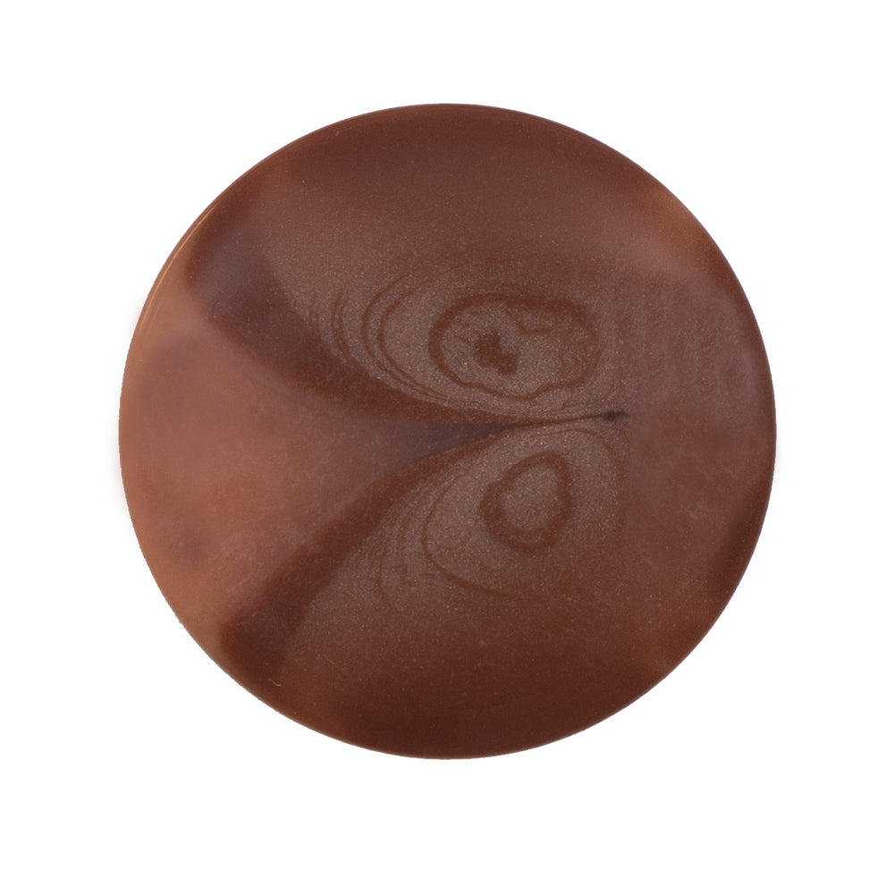 Copper Abstract Self Shank Plastic Button - 45L/29mm - Joann Fabrics