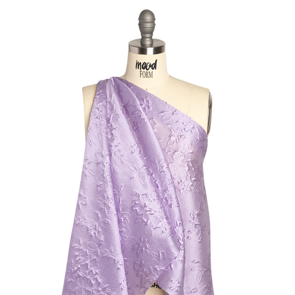 Luminous Lavender Garden Party Lightweight Luxury Brocade - Joann Fabrics
