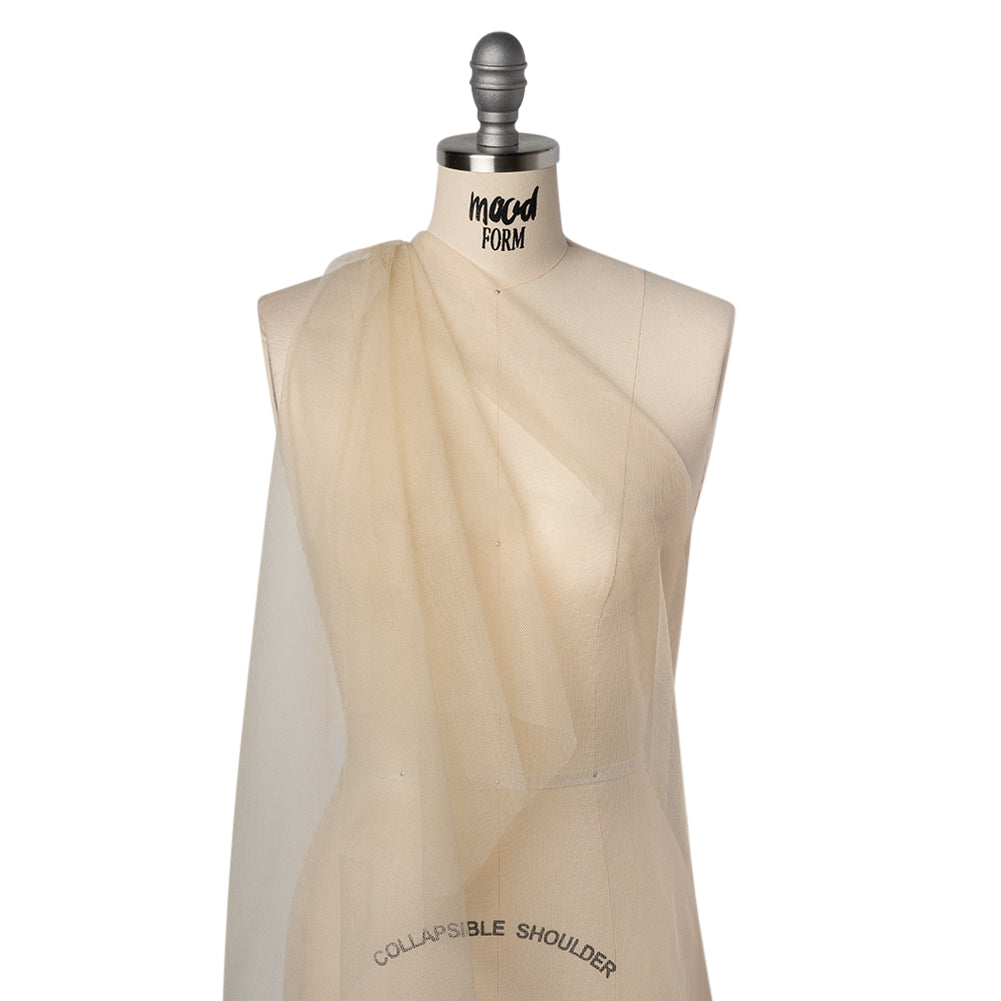 Nylon Tulle - Light Beige - Famous Australian Designer Deadstock - Joann Fabrics
