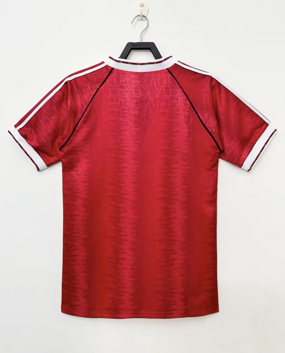 1990-1992 Retro Manchester United Home Football Shirt 1:1 Thai Quality