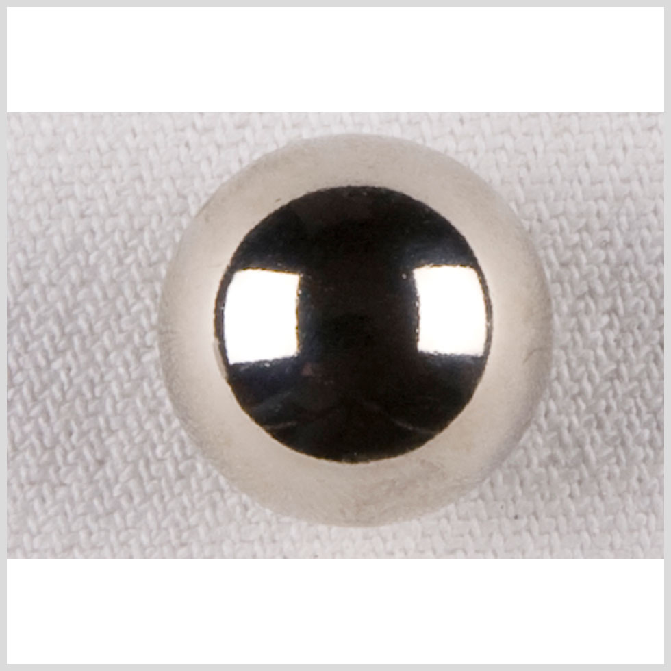 Silver Metal Coat Button - 18L/11.5mm - Joann Fabrics