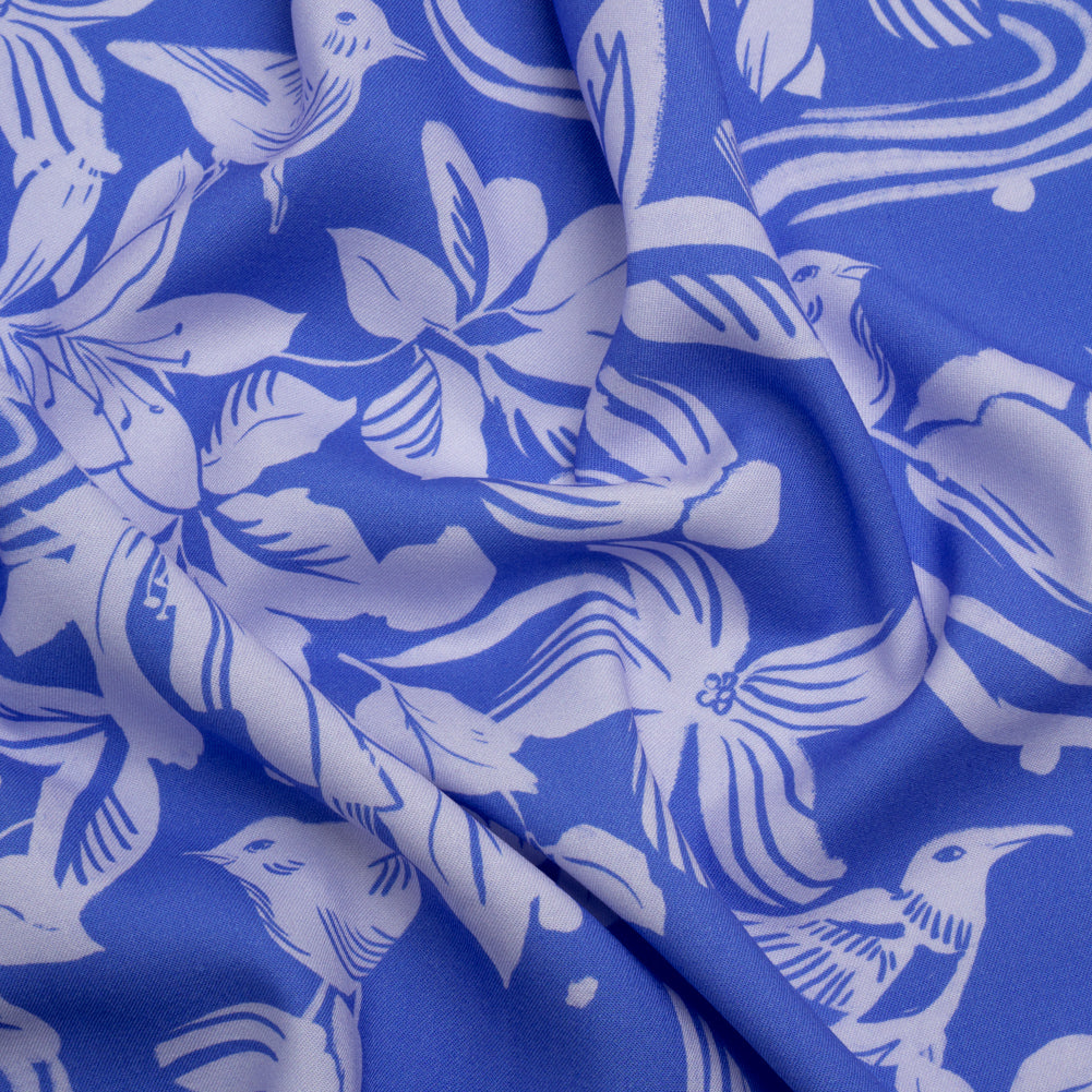 Mood Exclusive Periwinkle Airborne Acoustics Stretch Sustainable Rayon Batiste - Joann Fabrics