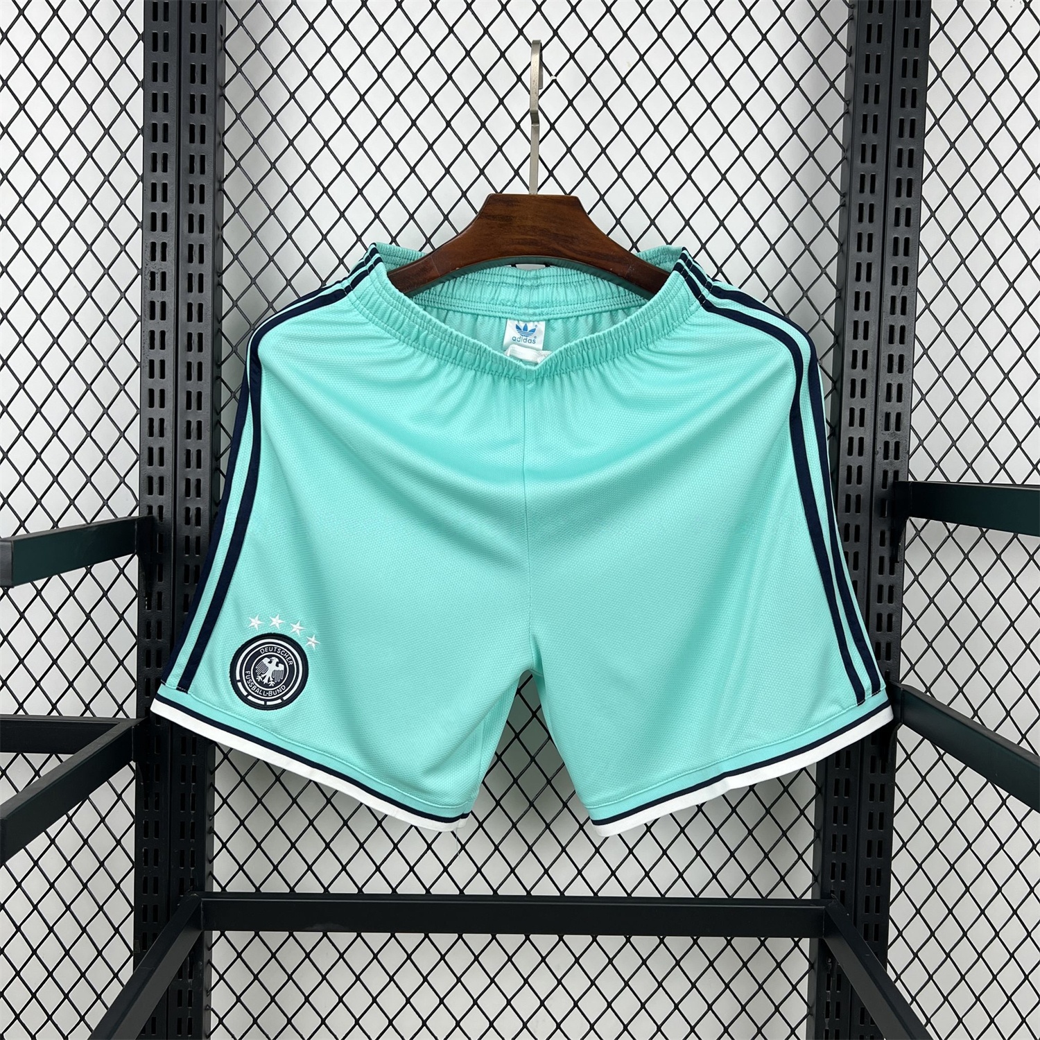 Germany 2026 Away Green Shorts - Fans Version - UnitedFutballJersey