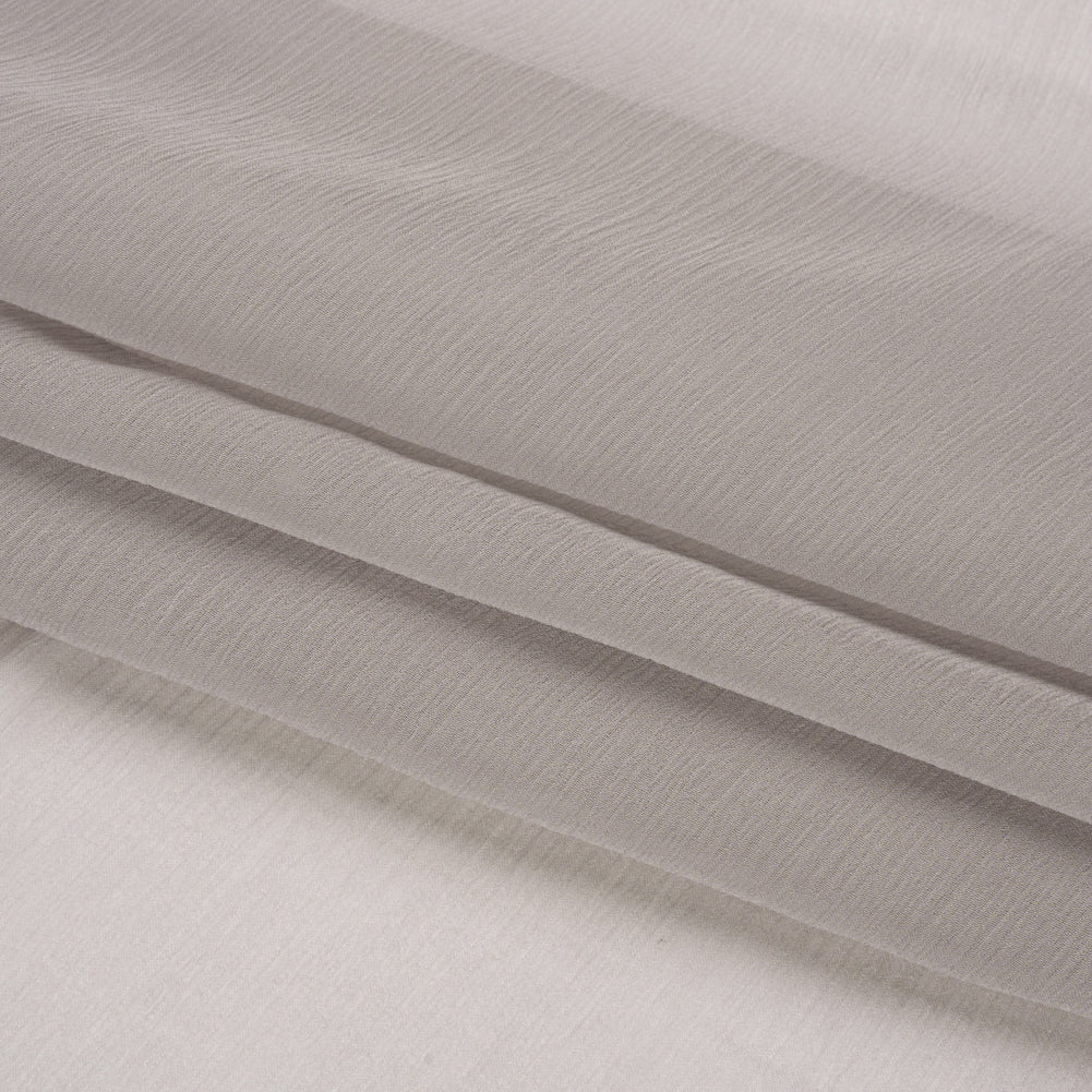 Crinkled Silk Chiffon - Silver - Premium Collection - Joann Fabrics