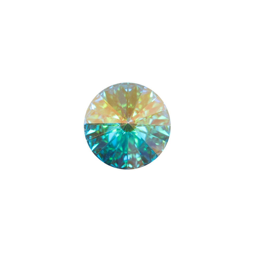 Swarovski Iridescent Crystal Shank Back Button - 18L/11.5mm - Joann Fabrics