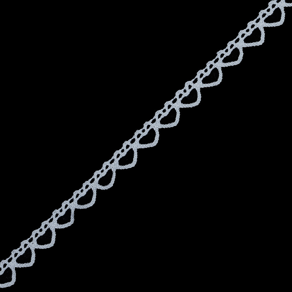 White European Cotton Crochet Trim - 0.375