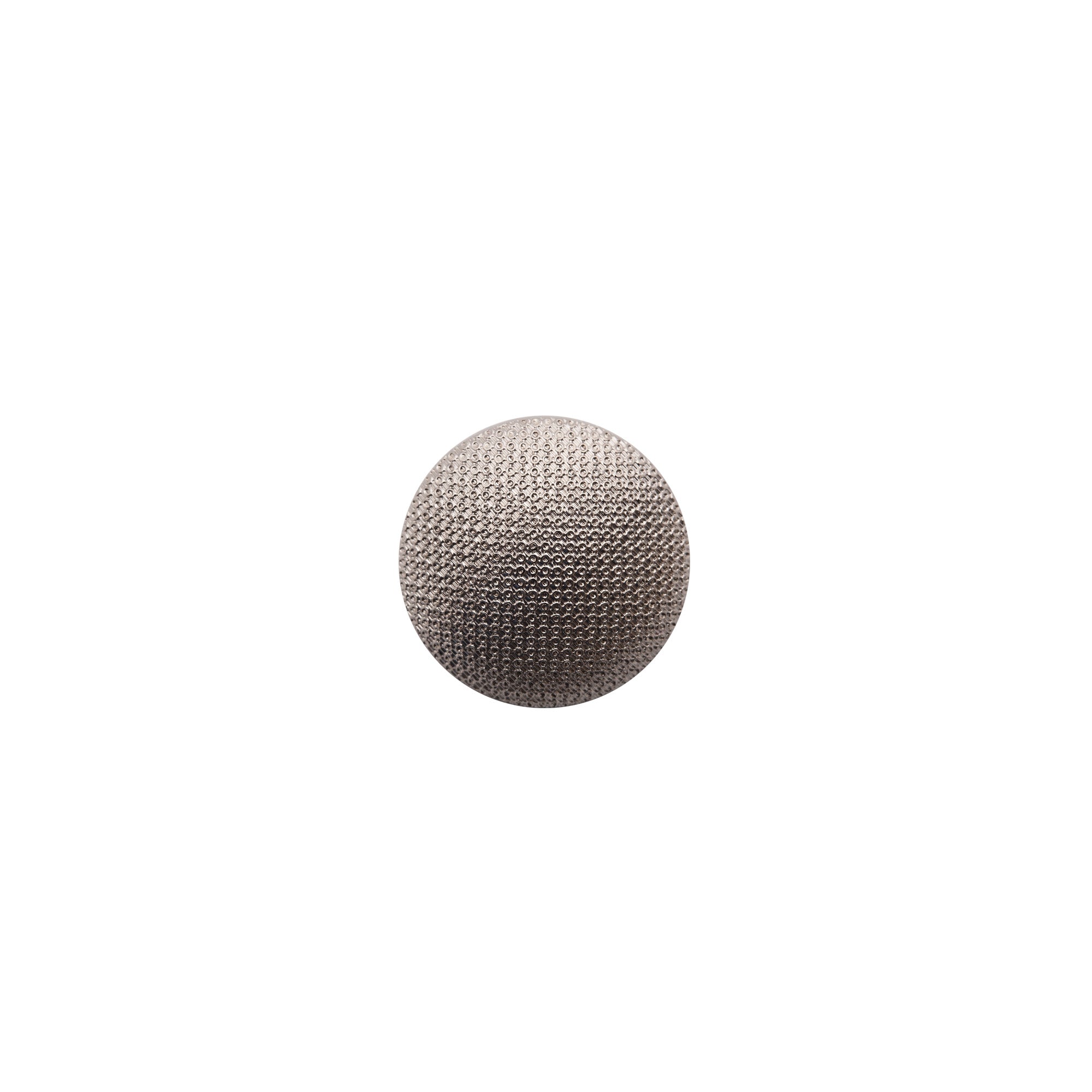 Italian Silver Textured Shank Back Button - 24L/15mm - Joann Fabrics