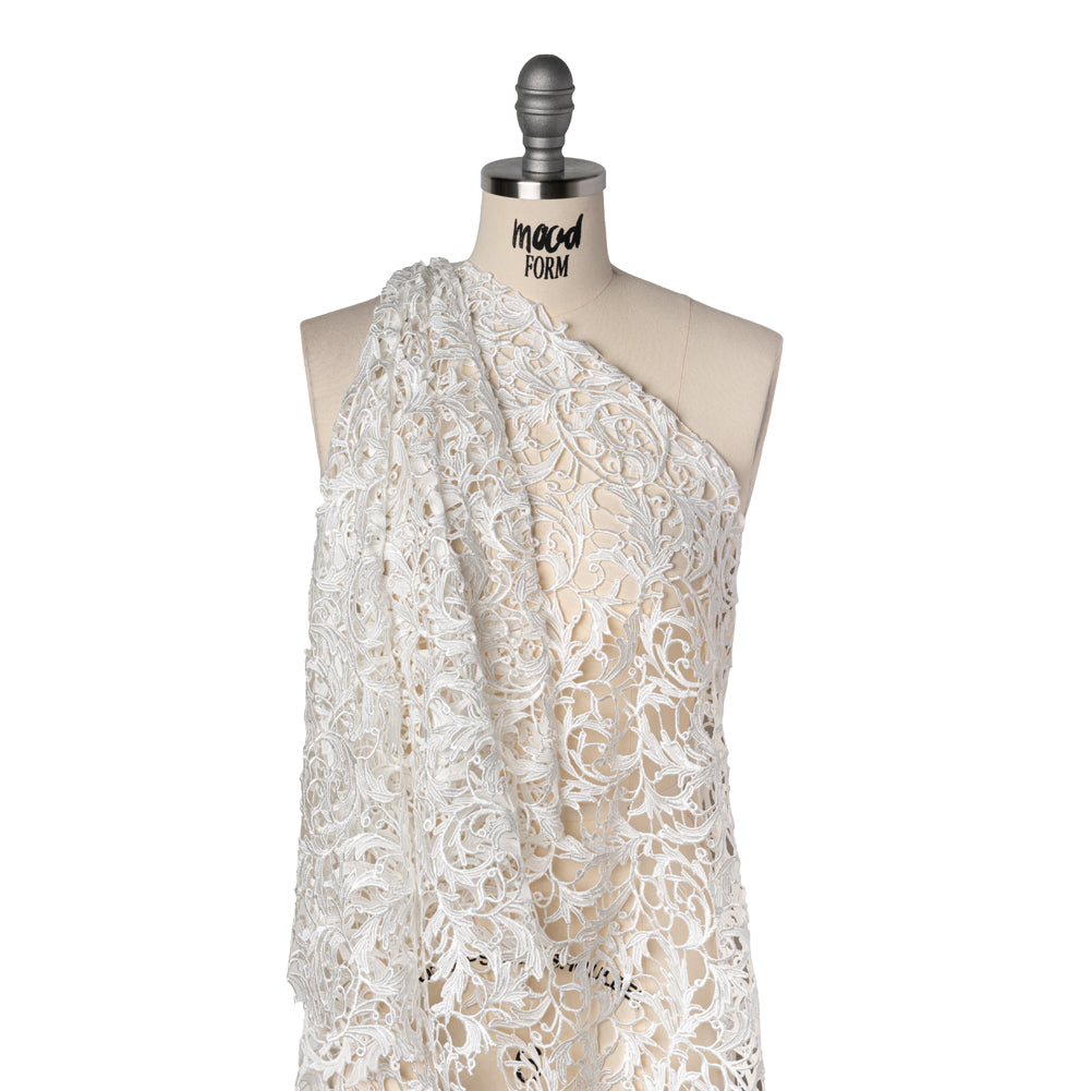 Guipure Lace - Off White Swirling Leafy Vines - Joann Fabrics