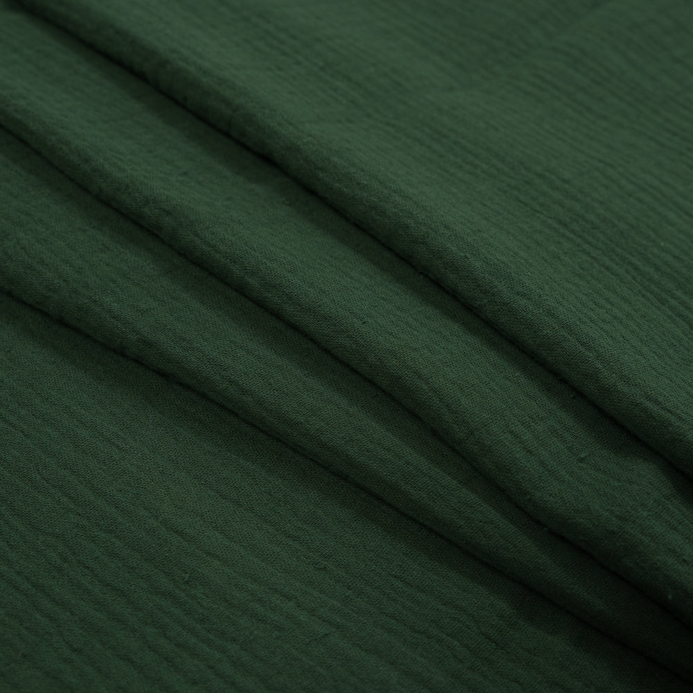 Double Cotton Gauze - Hunter Green - Talamanca Collection - Joann Fabrics