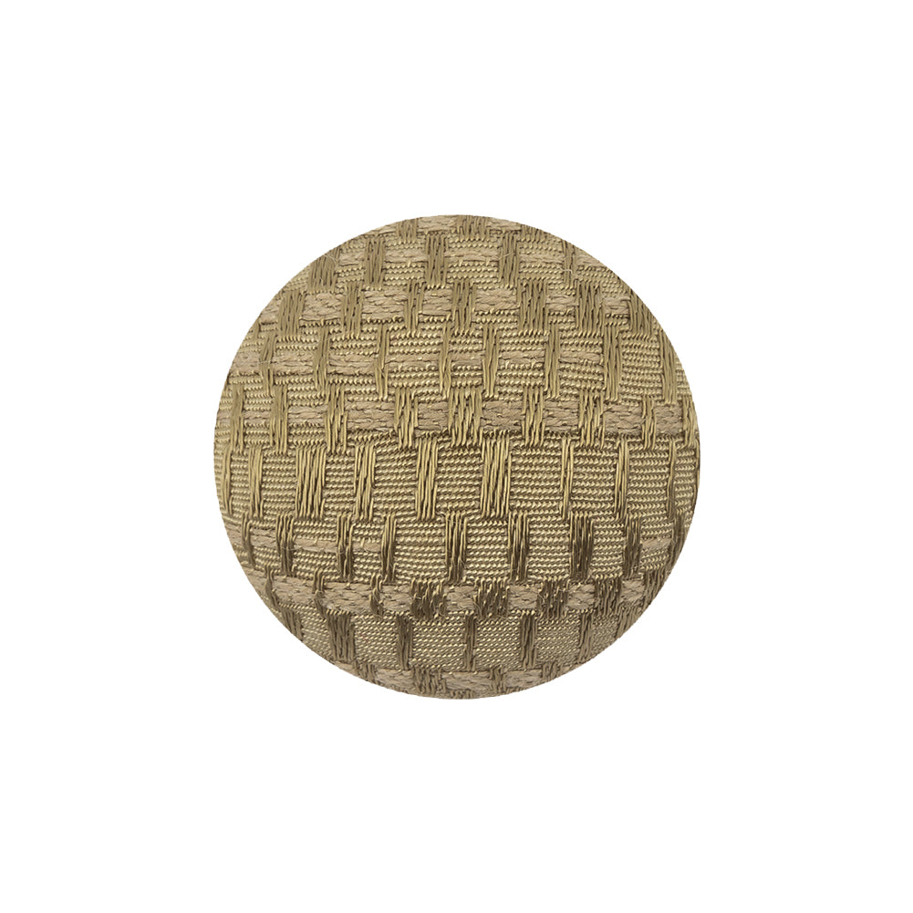 Sponge Jacquard Fabric Covered Domed Cotton Blend Sew On Button - 36L/23mm - Joann Fabrics