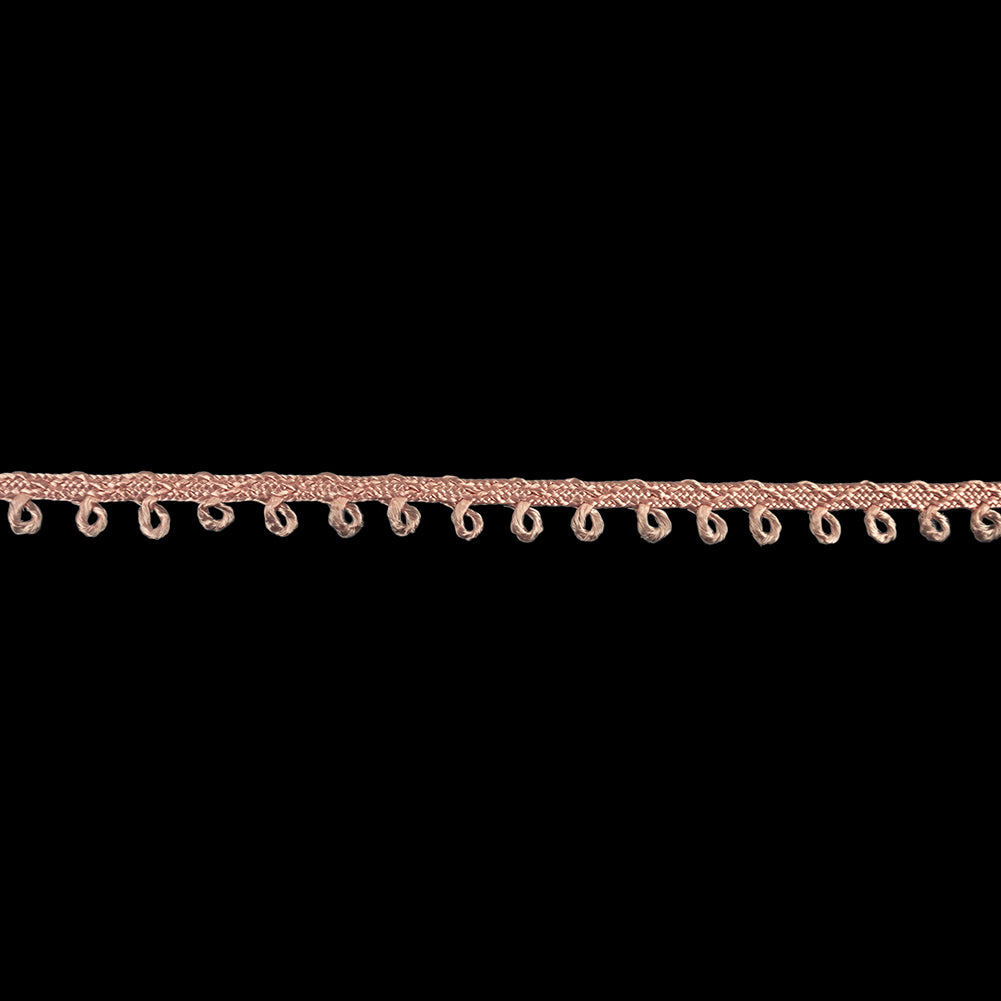 Chintz Rose Picot Edged Cotton Blend Braided Trim - 0.1875