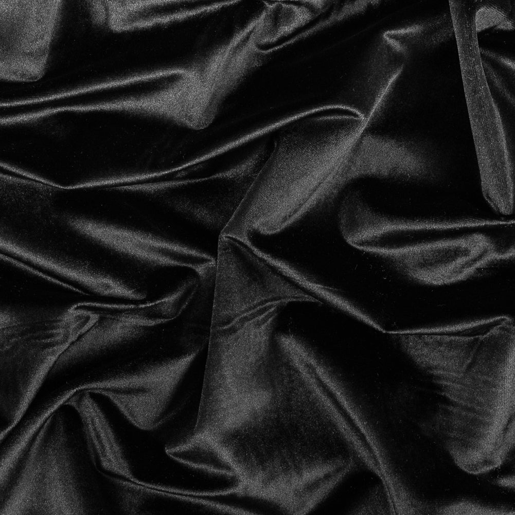 Polyester Velvet - Black - Helene Collection - Joann Fabrics