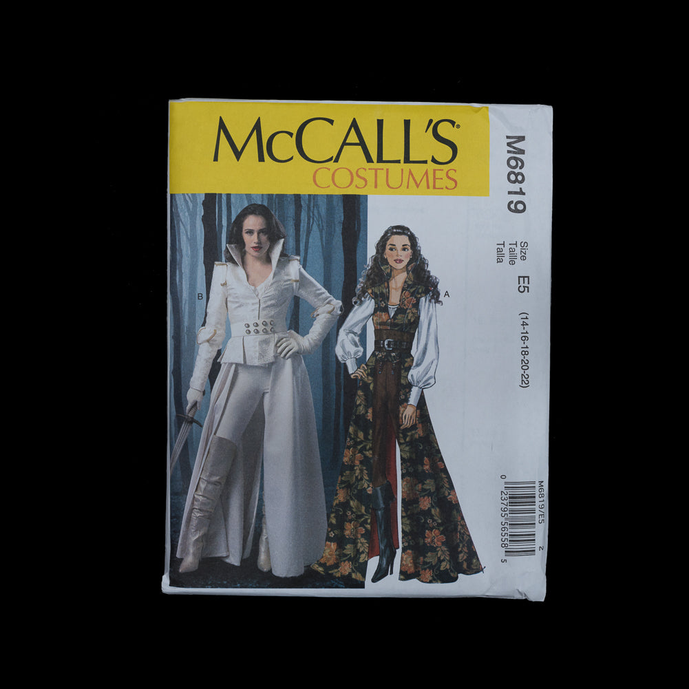 McCalls Costume Pattern M6819 Size E5 - Joann Fabrics