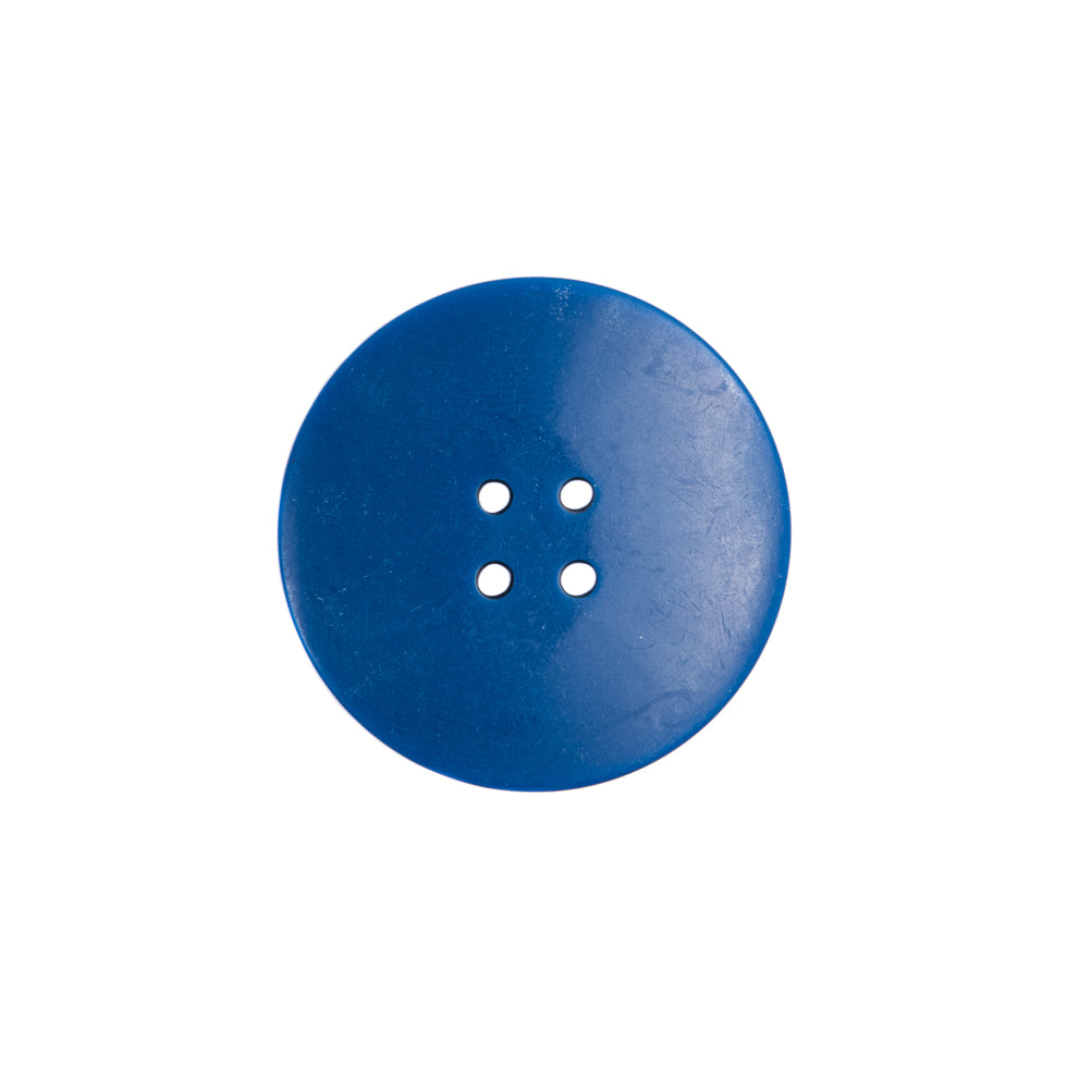 Italian Blue Plastic Button - 28L/18mm - Joann Fabrics