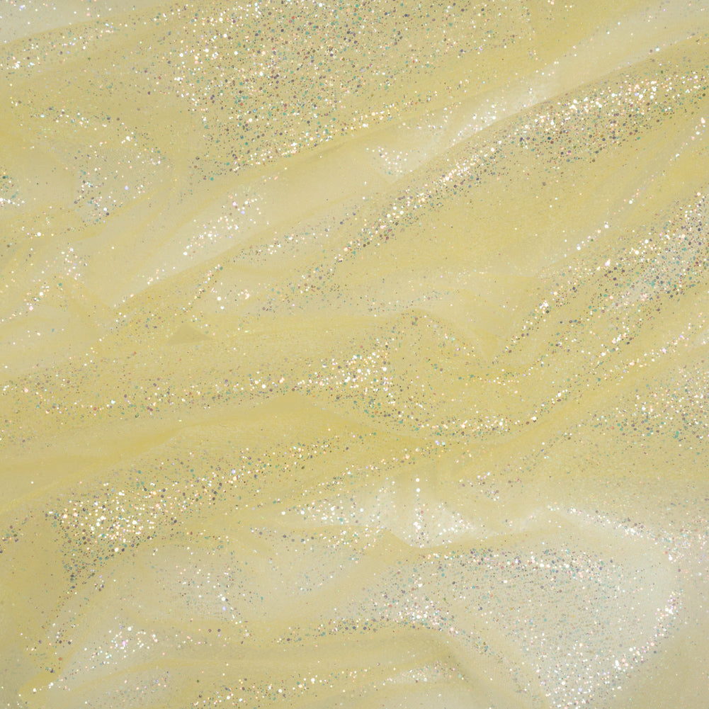 Glitter Tulle 5-yard Bundle - Pale Yellow - Joann Fabrics