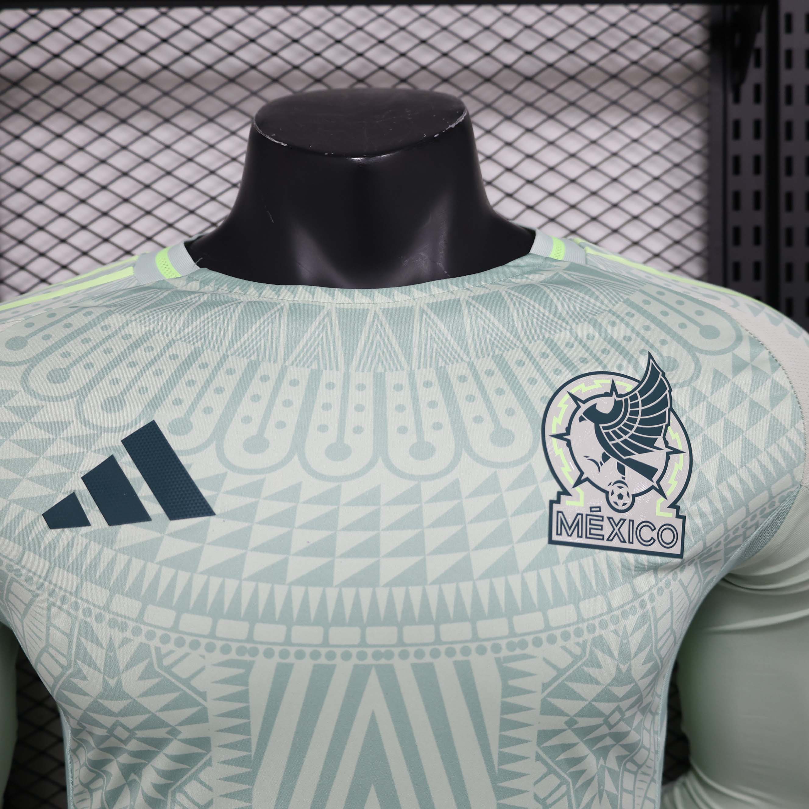 2024 Player Version Long Sleeve Mexico National Away Football Shirt 1:1 Thai Quality