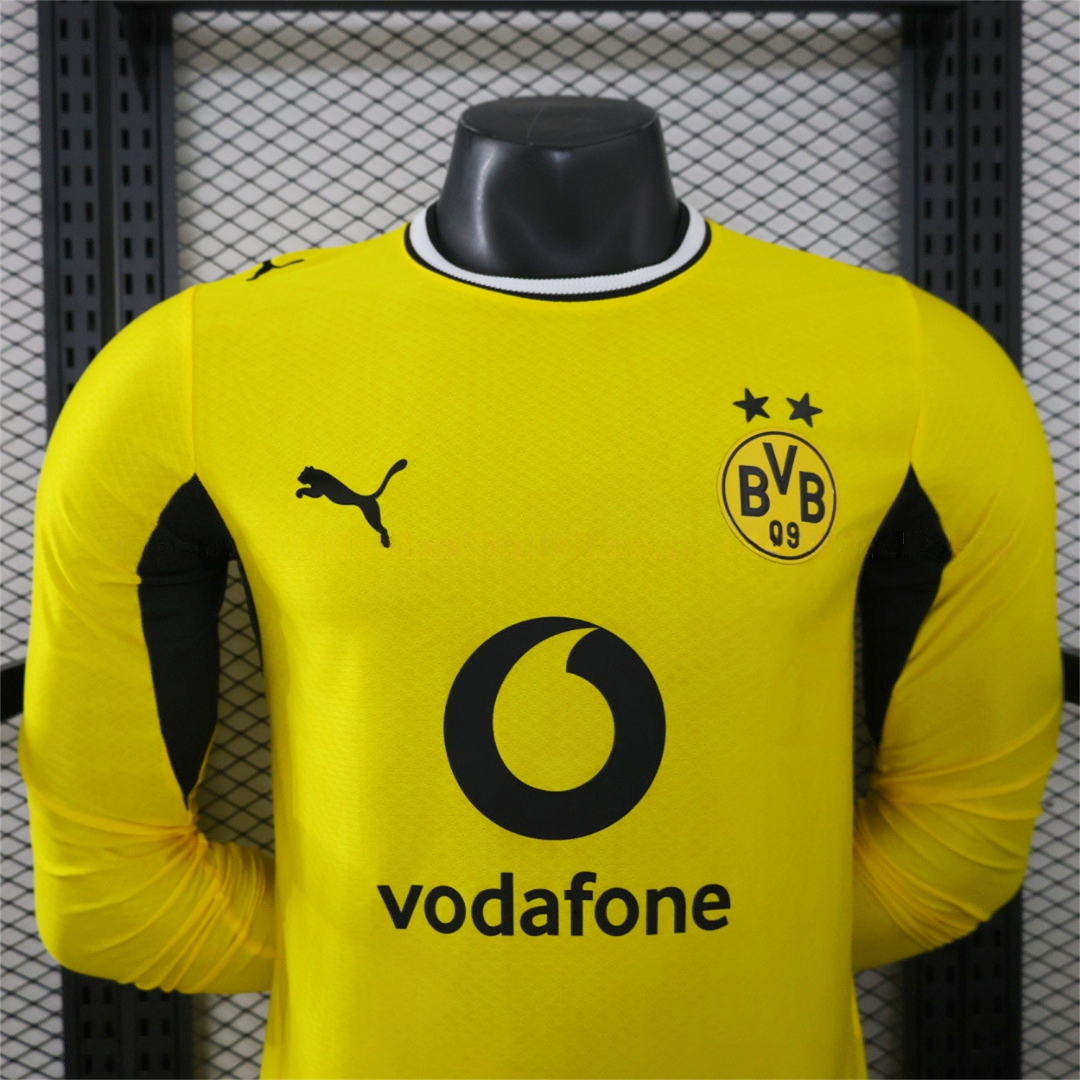Dortmund 26-27 Home Long Sleeves Jersey - Player Version - UnitedFutballJersey