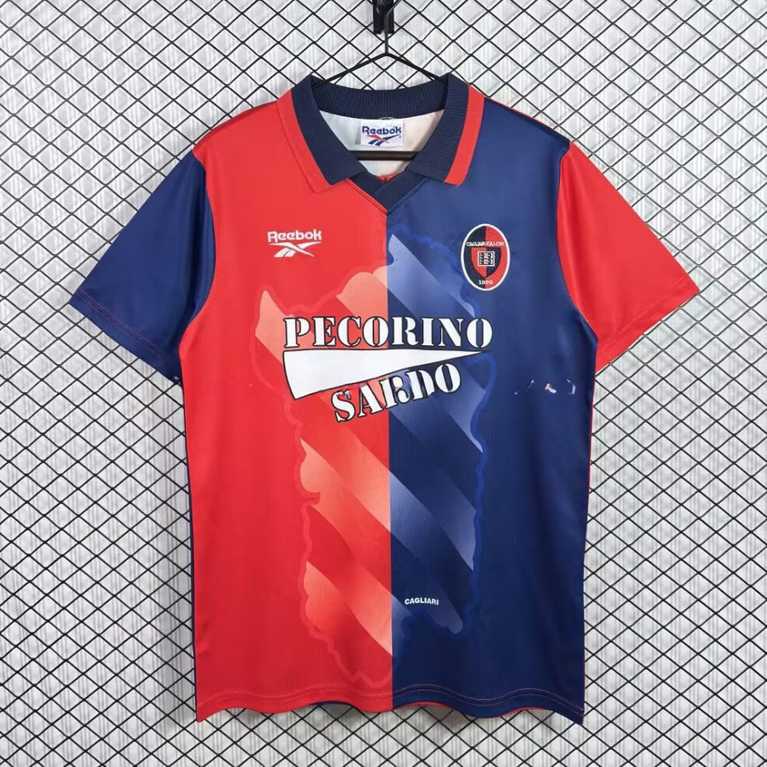 Retro Cagliari 1996-97 Home Jersey - UnitedFutballJersey