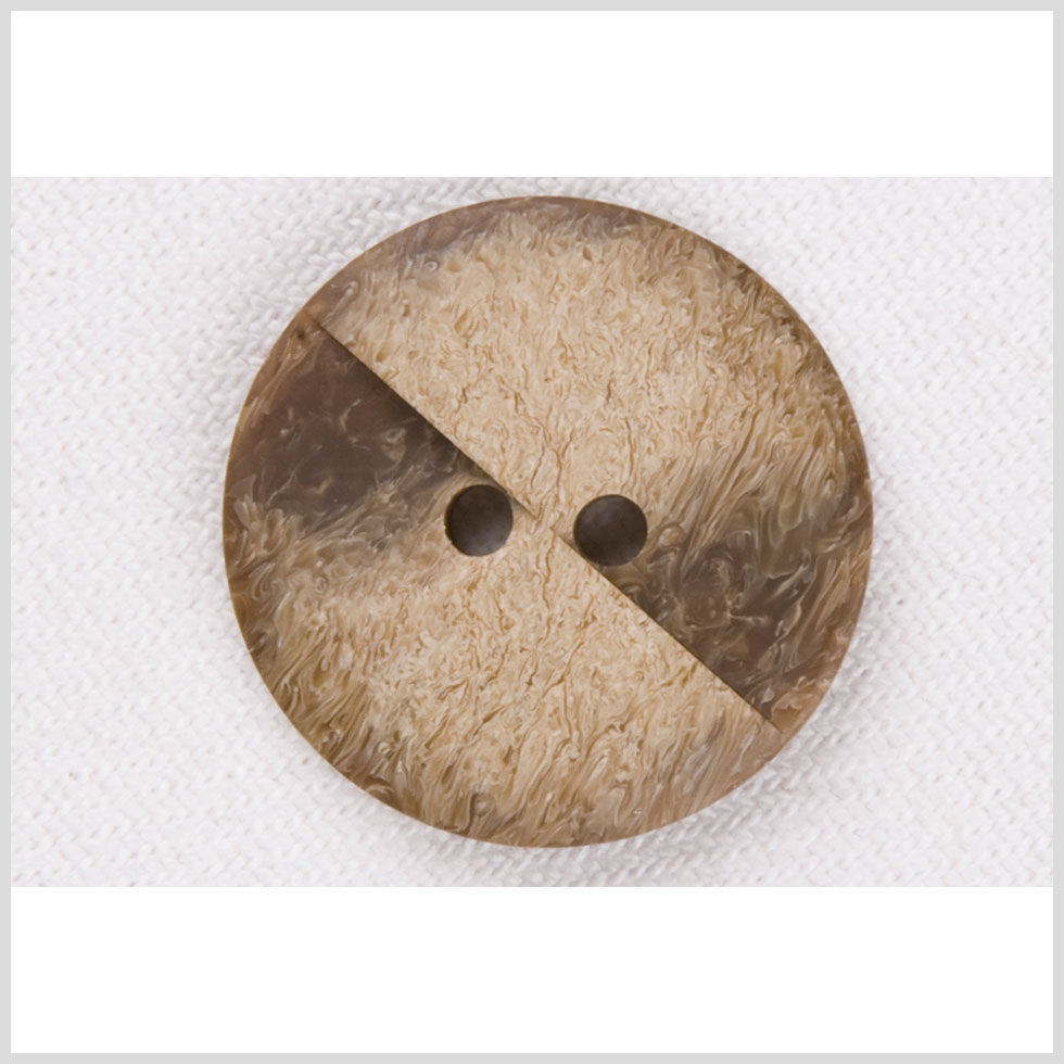 Light  Brown Plastic Button - 24L/15mm - Joann Fabrics