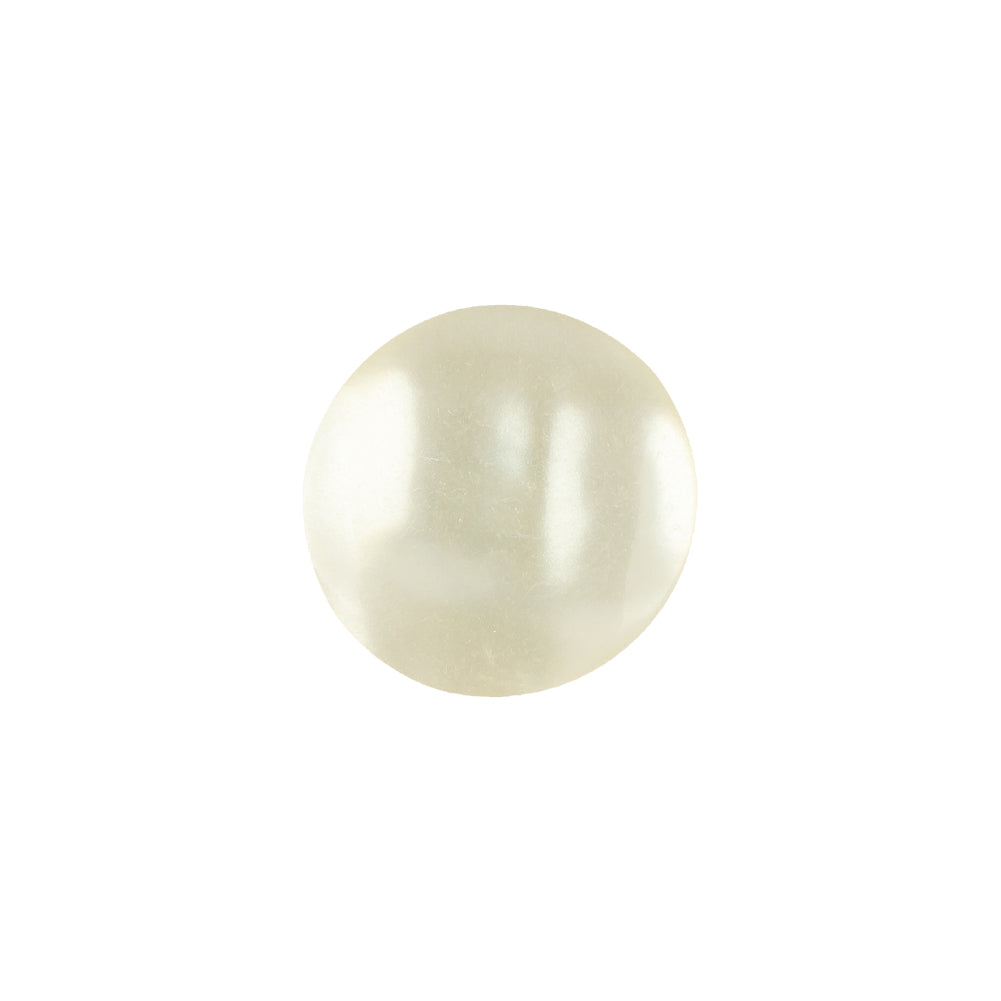 Vintage Ivory Abstract Pearlescent Shank Back Plastic Button - 24L/15mm - Joann Fabrics