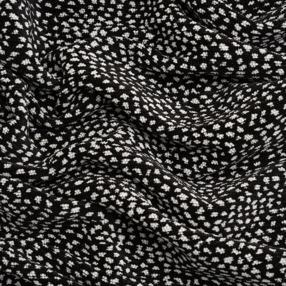 Upholstery Chenille - Ebony Spotted - Remus Collection - Joann Fabrics